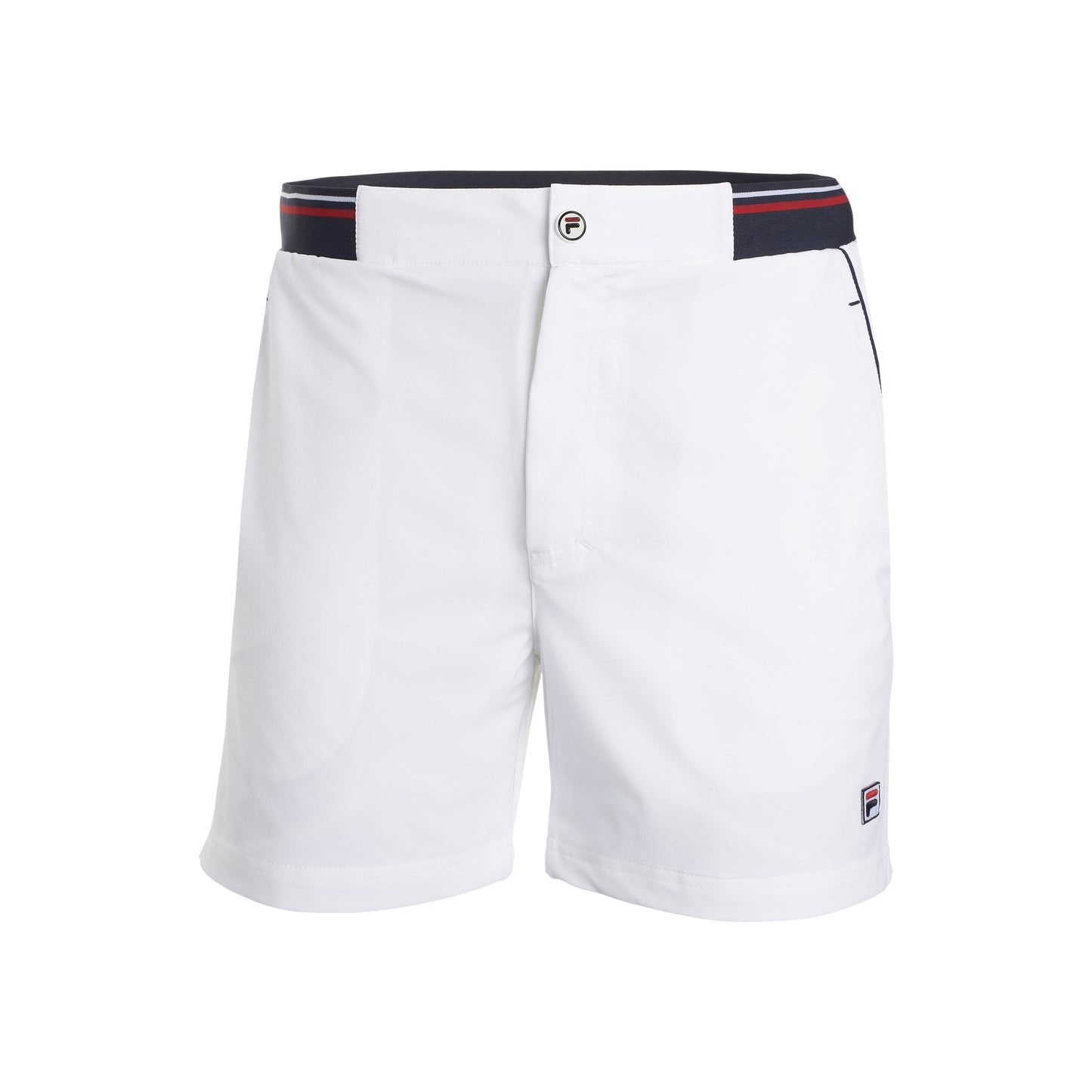 Fila Core Stephan Pantaloncini Uomini-Bianco,Blu Scuro Fila Core Stephan Pantaloncini Uomini-Bianco,Blu Scuro