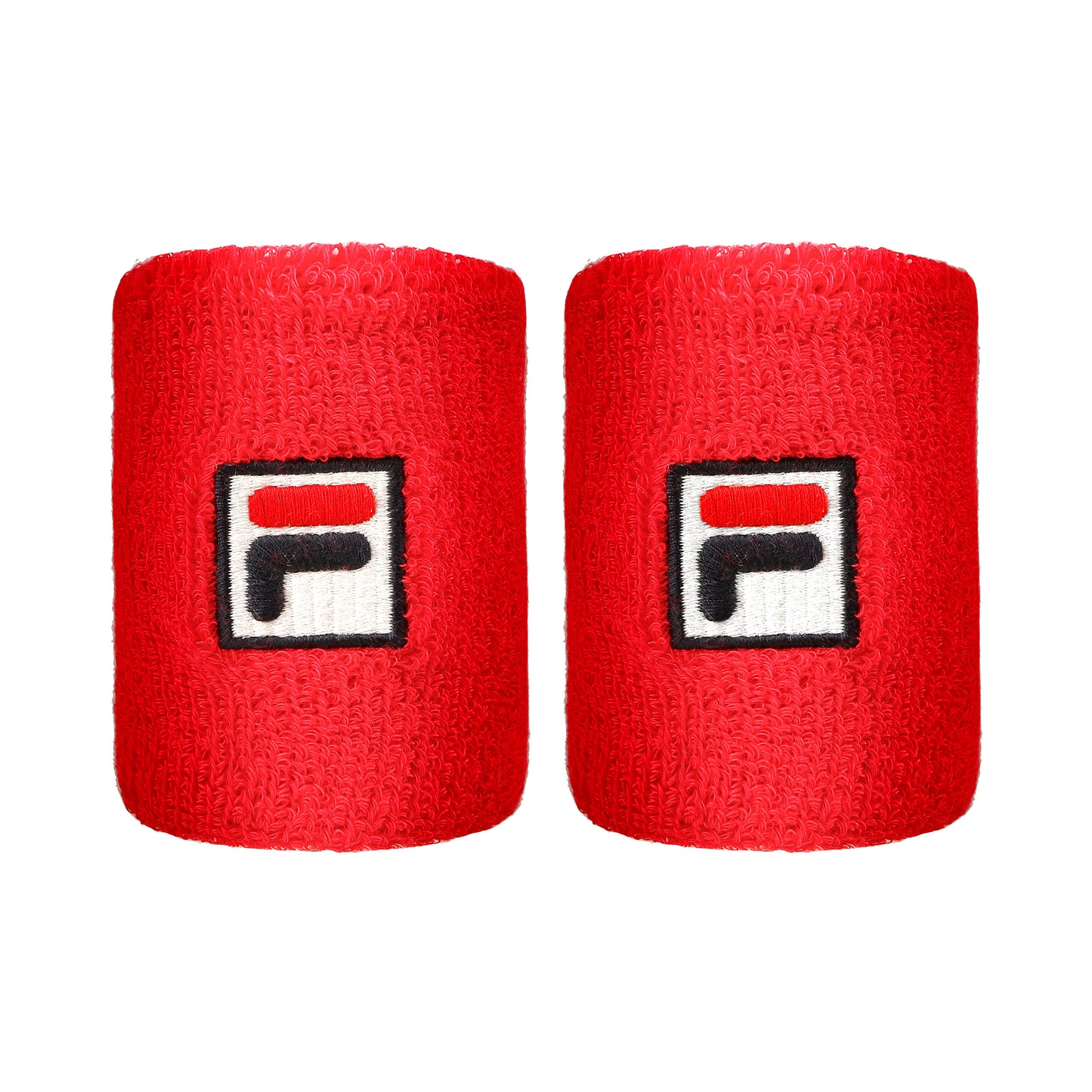 Fila Osten Polsino anti sudore Confezione da 2 Unisex - rosso, bianco Fila Osten Polsino anti sudore Confezione da 2 Unisex - rosso, bianco