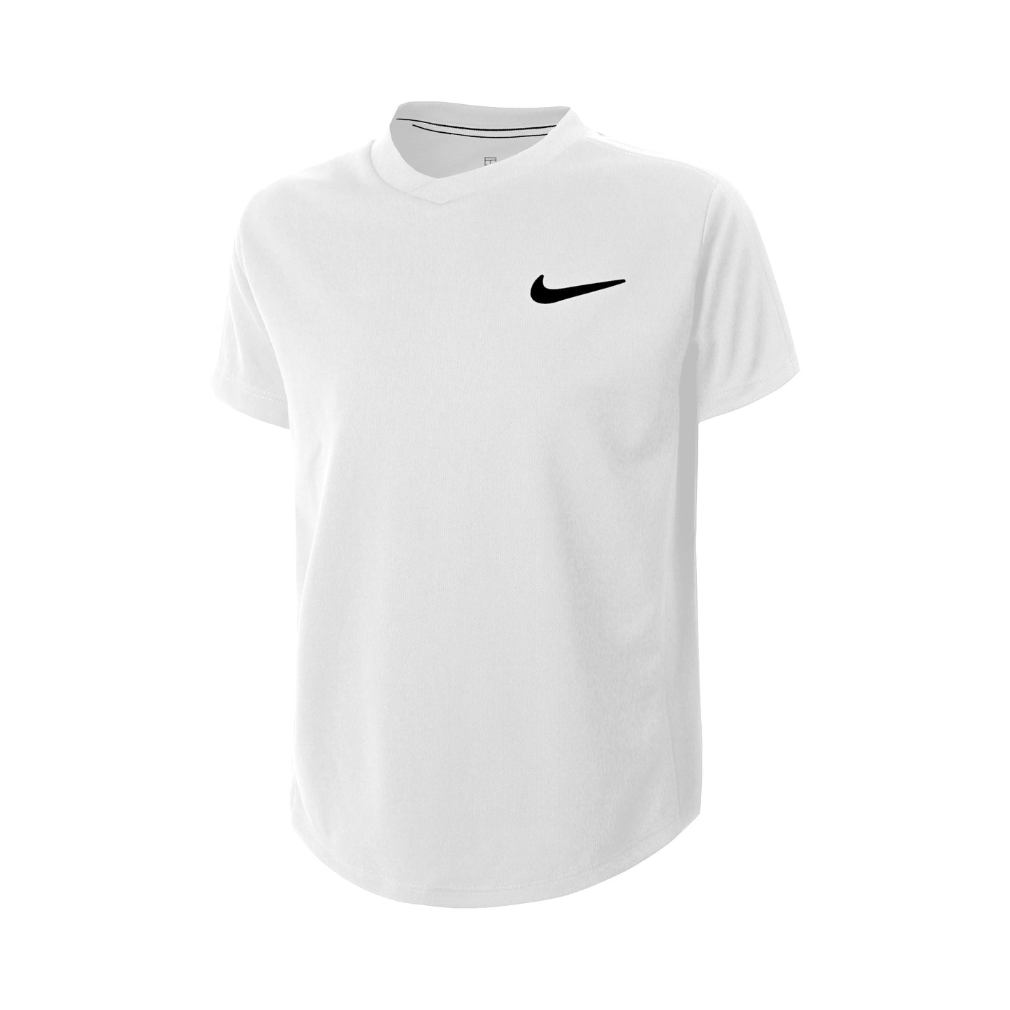Nike Court Dri-Fit Maglietta Ragazzi - bianco, nero Nike Court Dri-Fit Maglietta Ragazzi - bianco, nero
