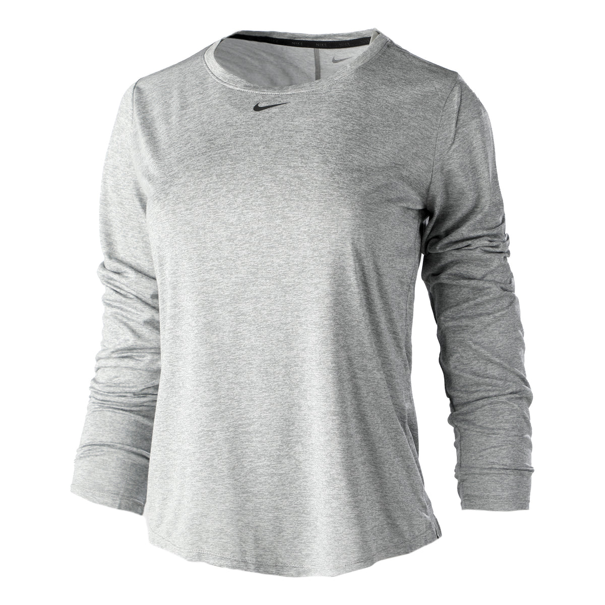 Nike Dri-Fit One Standard Manica lunga Donna - grigio, nero Nike Dri-Fit One Standard Manica lunga Donna - grigio, nero