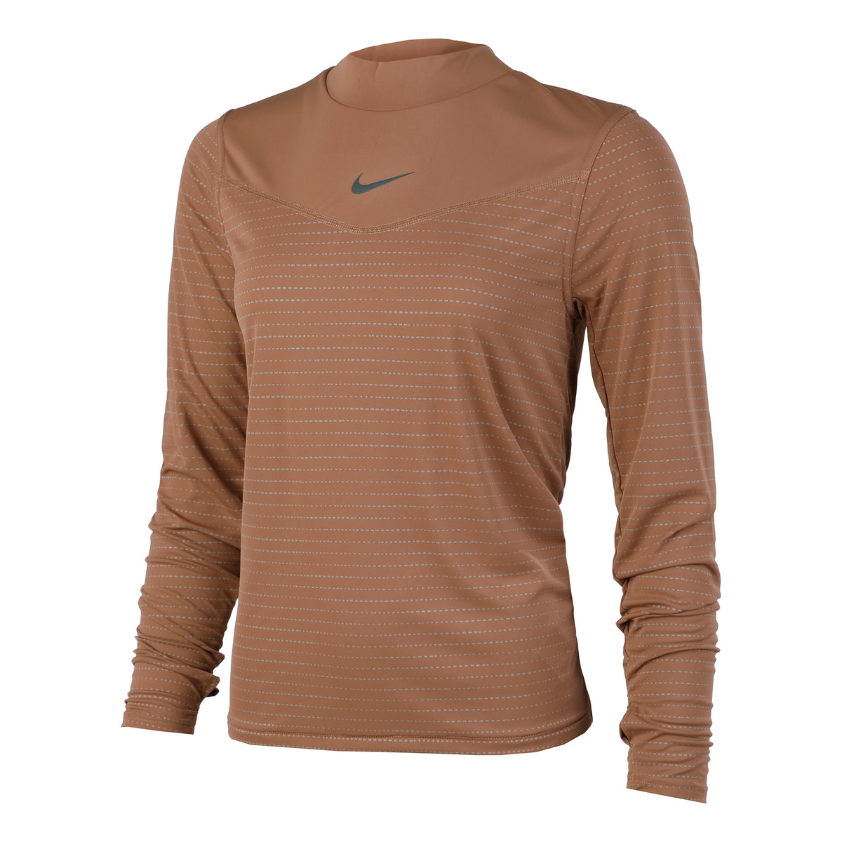 Nike Dri-Fit Run DVN Manica lunga Donna - marrone, Nike Dri-Fit Run DVN Manica lunga Donna - marrone,
