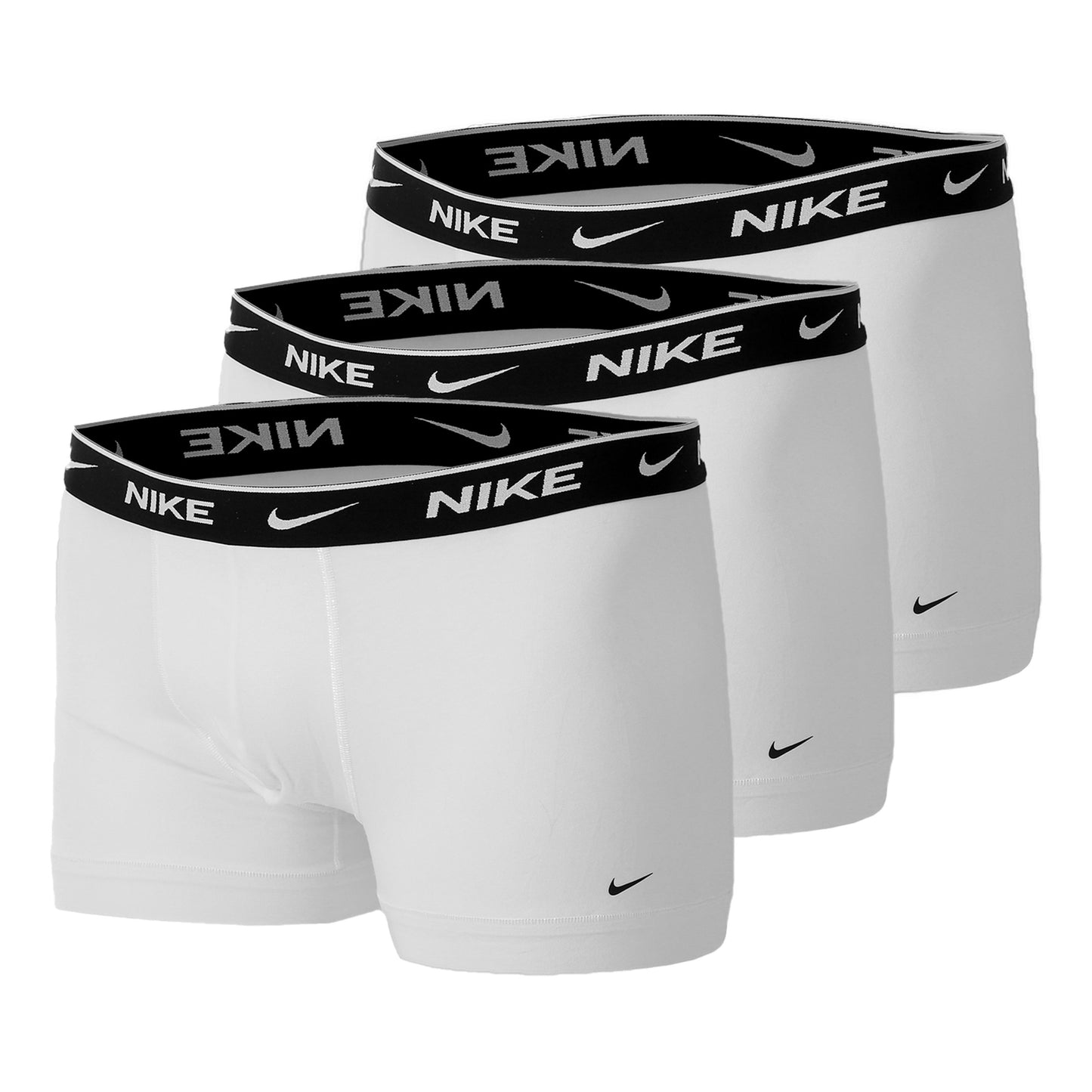 Nike Everyday Stretch Trunk Boxer Confezione da 3 Uomini - bianco, nero Nike Everyday Stretch Trunk Boxer Confezione da 3 Uomini - bianco, nero