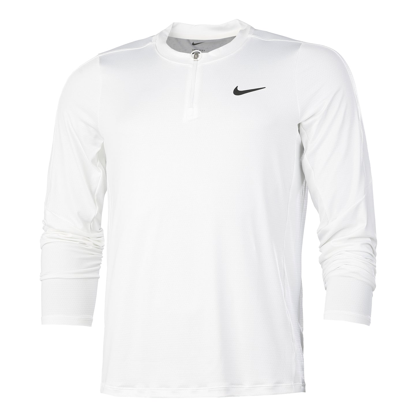 Nike Court Dri-Fit Half-Zip Manica lunga Uomini - bianco, Nike Court Dri-Fit Half-Zip Manica lunga Uomini - bianco,