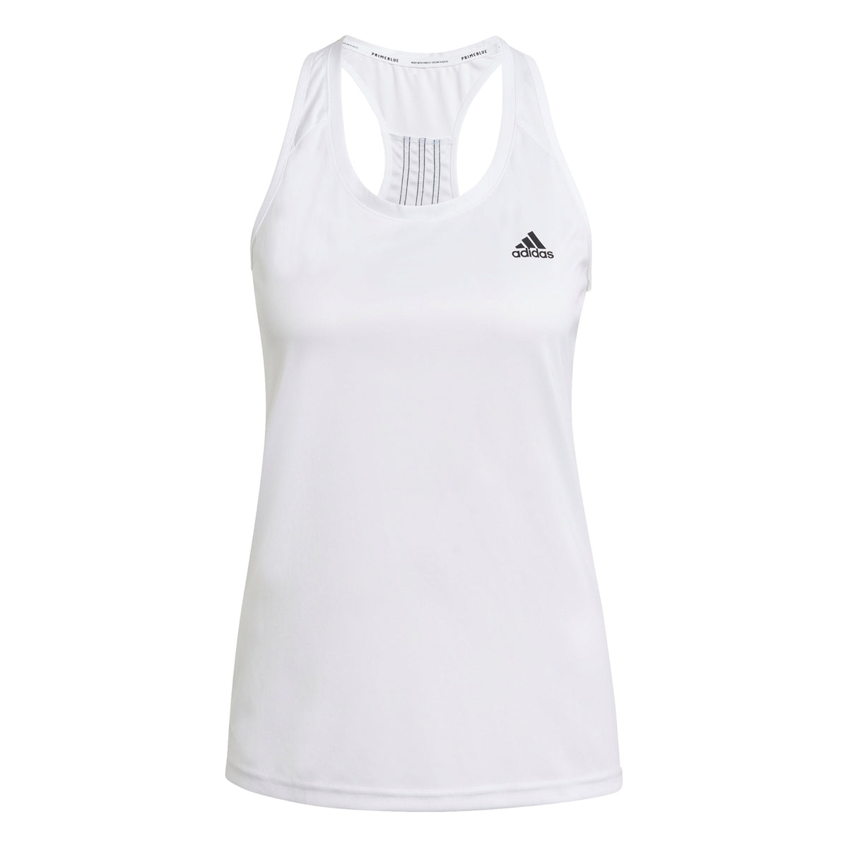 adidas 3Stripes Canottiera Donna - bianco adidas 3Stripes Canottiera Donna - bianco