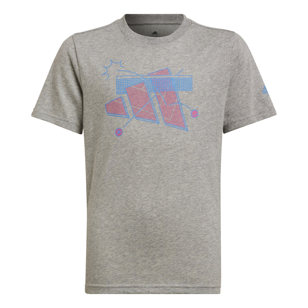 adidas Cat Graphic Maglietta Ragazzi - grigio, adidas Cat Graphic Maglietta Ragazzi - grigio,