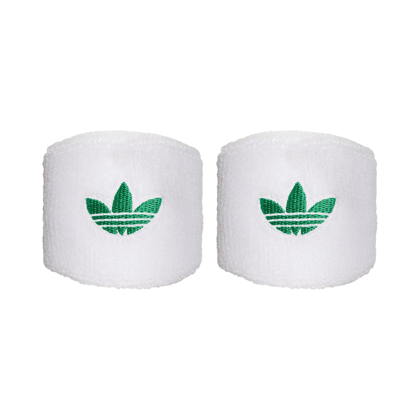 adidas Polsino anti sudore corto - bianco, verde adidas Polsino anti sudore corto - bianco, verde