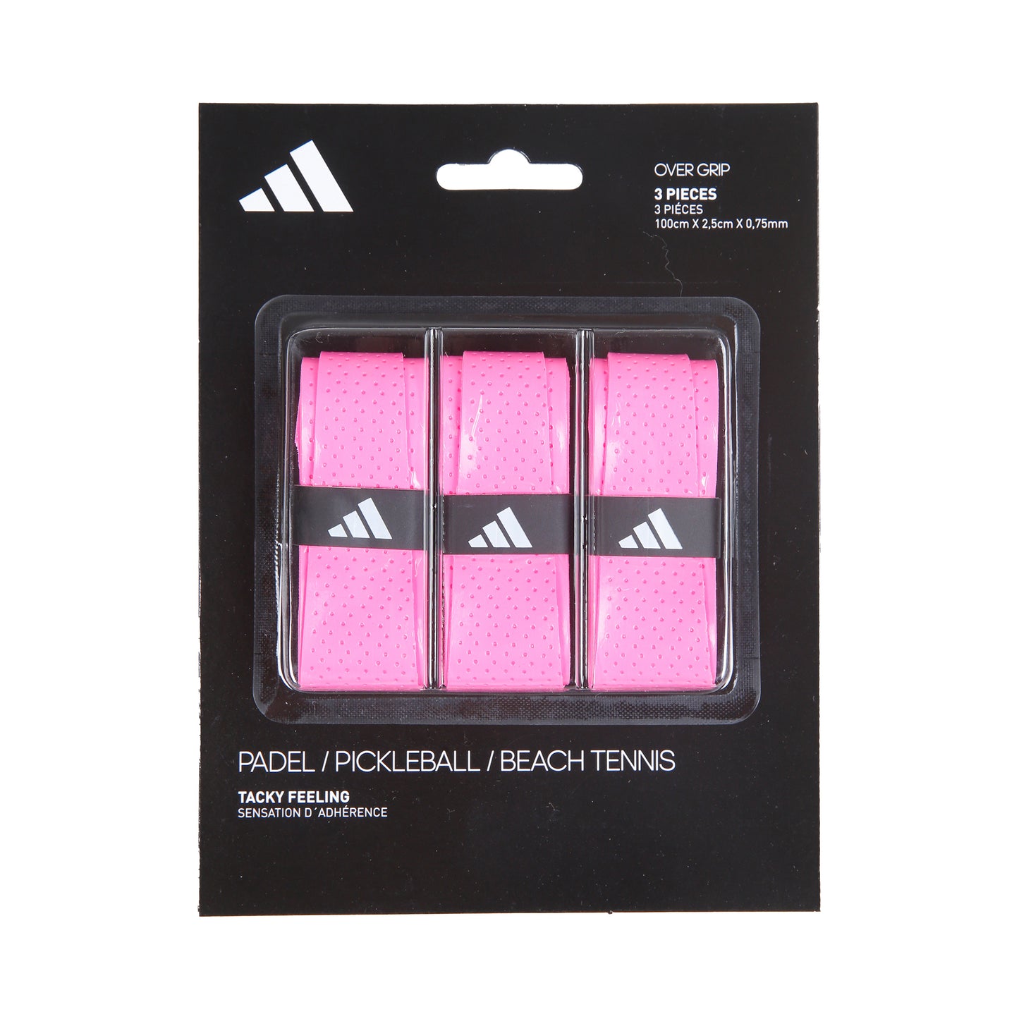 adidas Padel Overgrip Confezione Da 3-Rosa adidas Padel Overgrip Confezione Da 3-Rosa