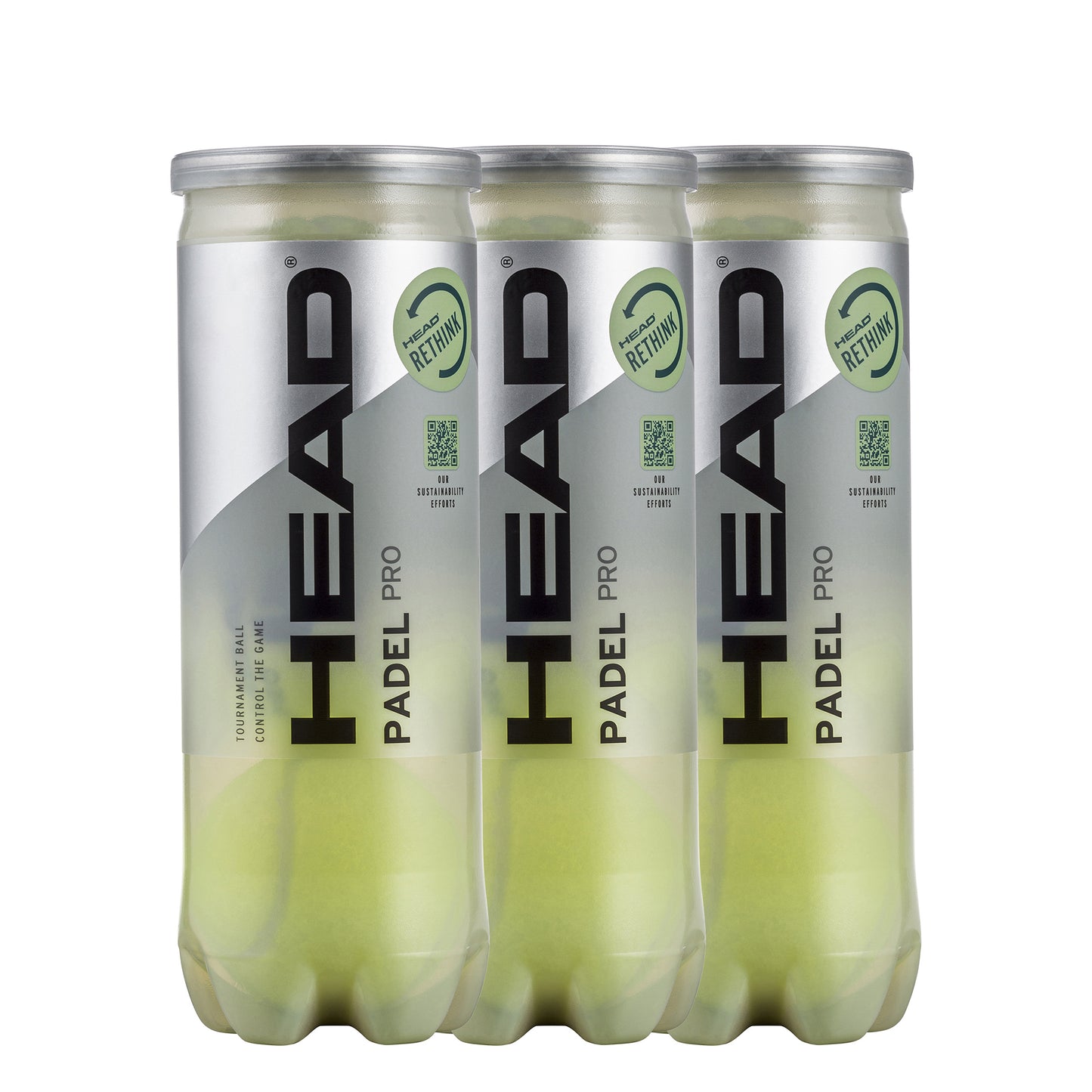 HEAD 3 tubi da 3 Padel Pro HEAD 3 tubi da 3 Padel Pro
