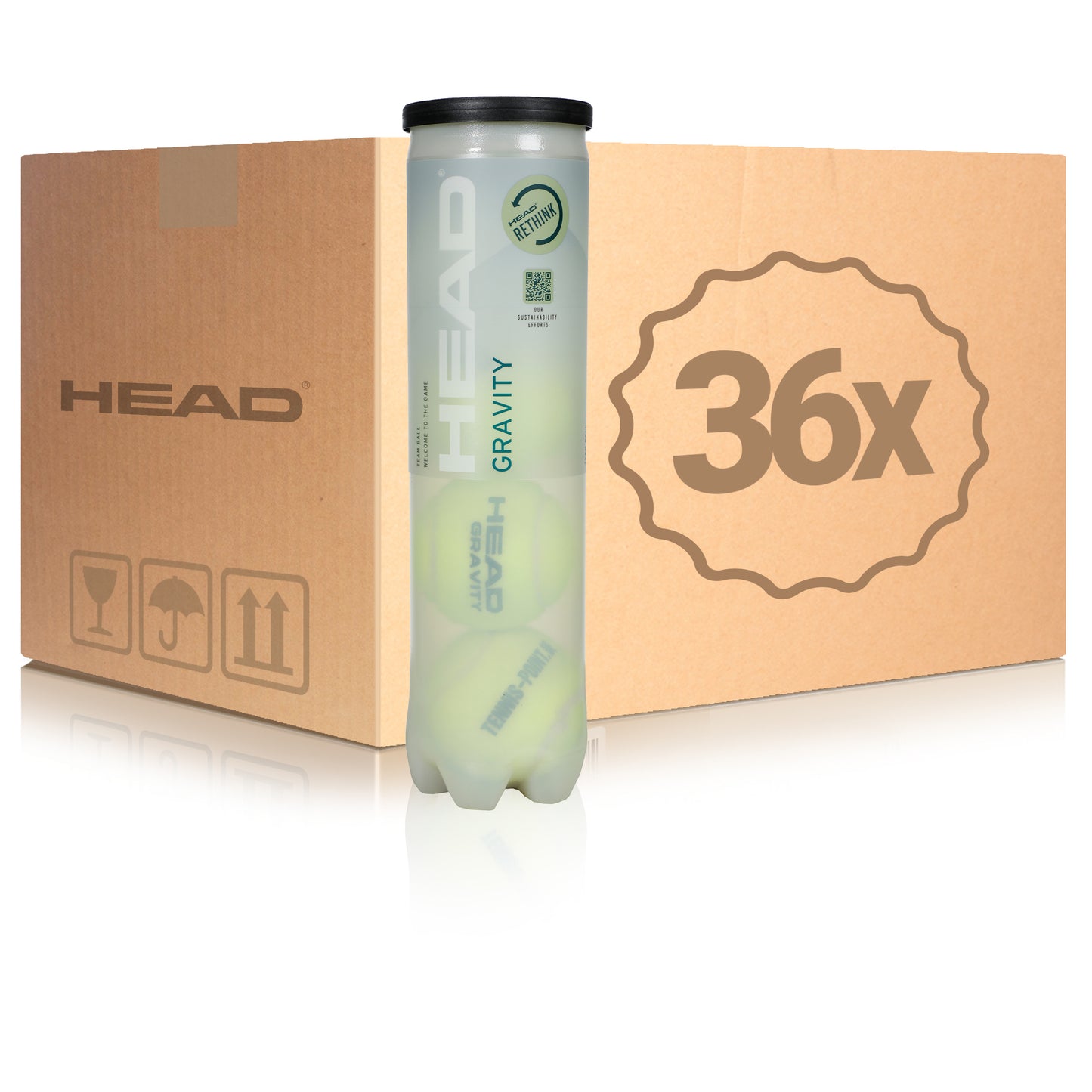 HEAD 36 tubi da 4 Gravity HEAD 36 tubi da 4 Gravity