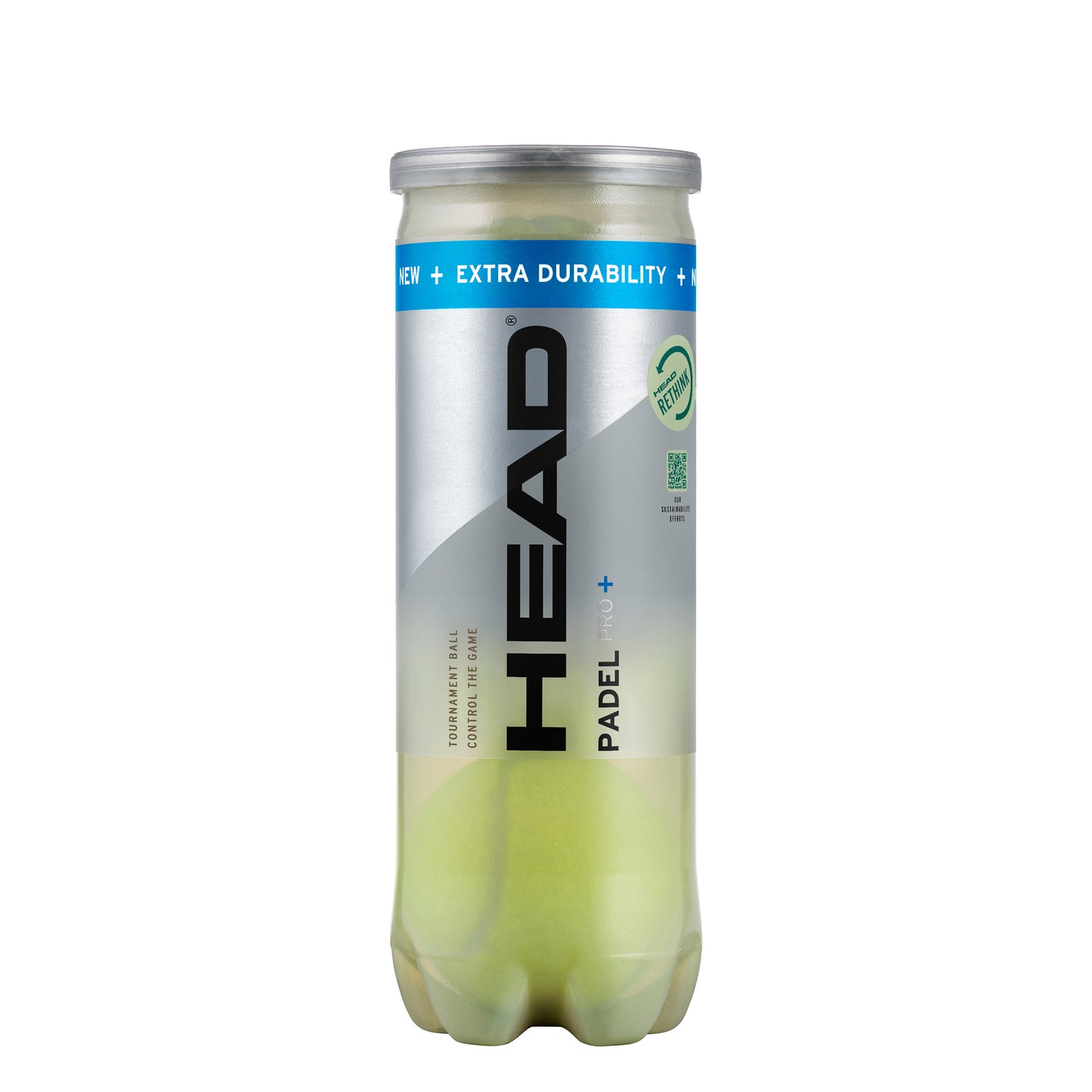 HEAD Padel Pro+ Tubo Da 3 HEAD Padel Pro+ Tubo Da 3
