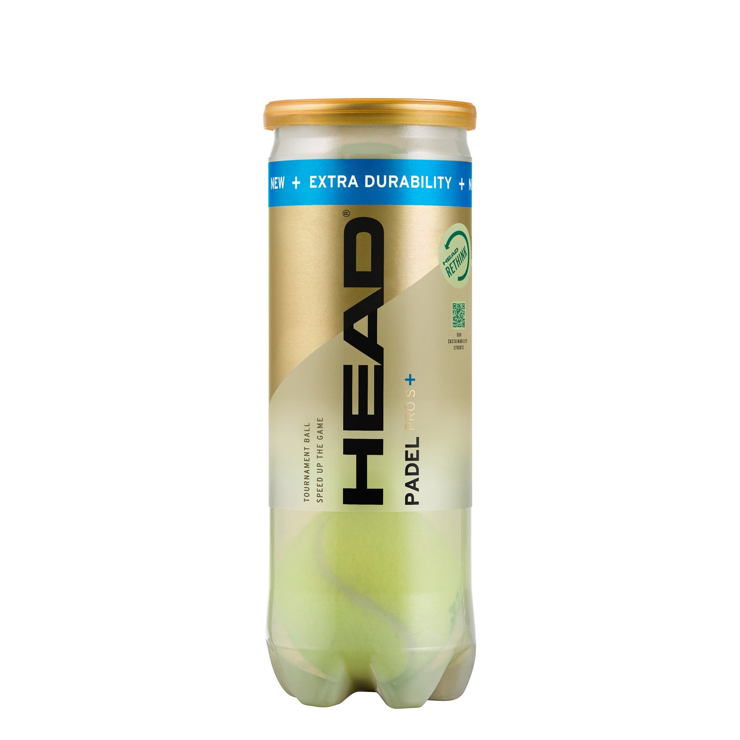 HEAD Padel Pro S+ Tubo Da 3 HEAD Padel Pro S+ Tubo Da 3