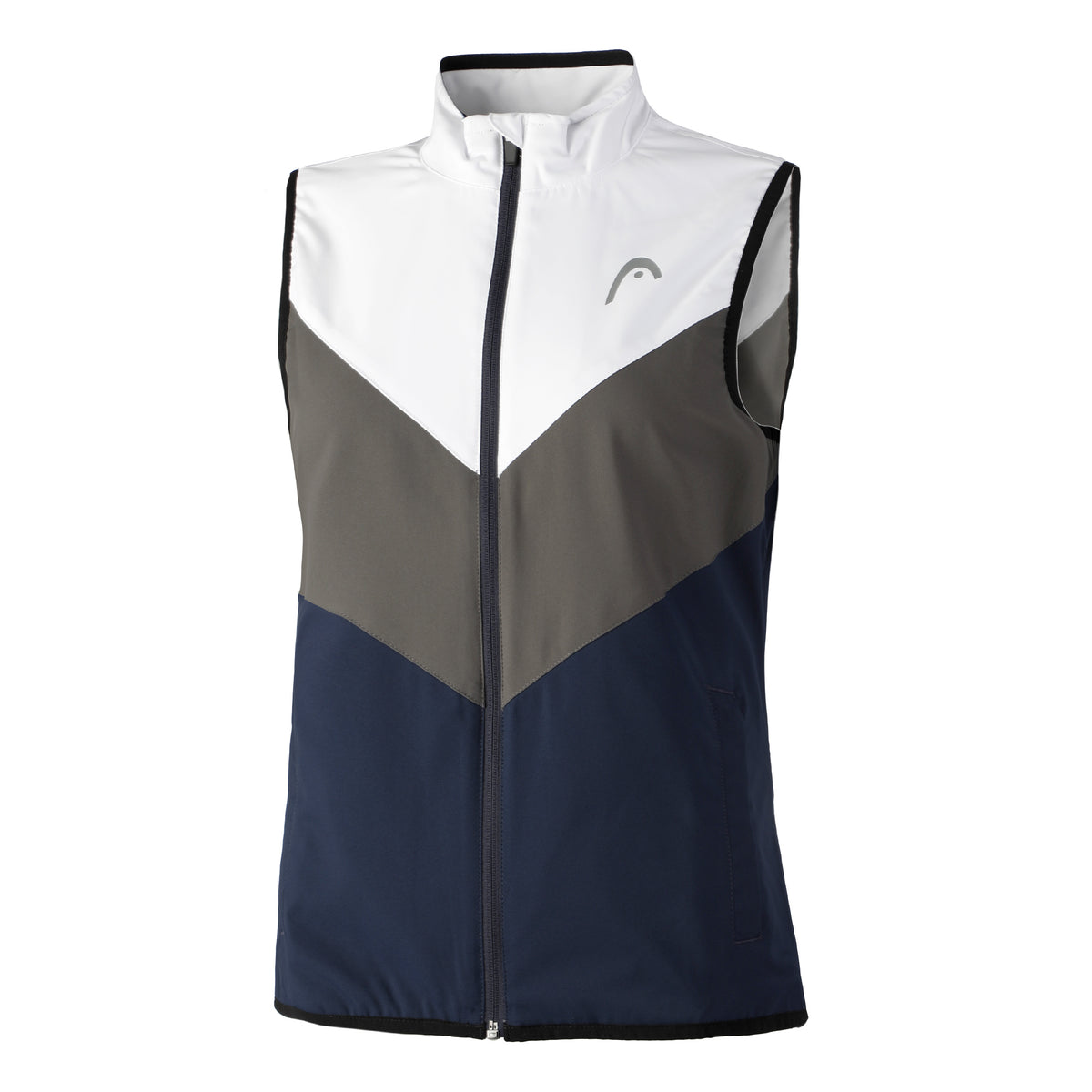 HEAD Club Gilet Donna-Blu,Bianco HEAD Club Gilet Donna-Blu,Bianco