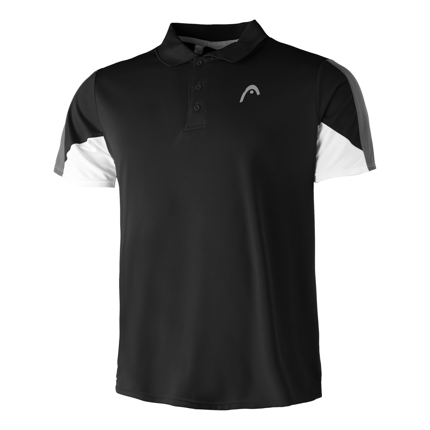 HEAD Club Tech 22 Polo Uomini - nero, bianco HEAD Club Tech 22 Polo Uomini - nero, bianco