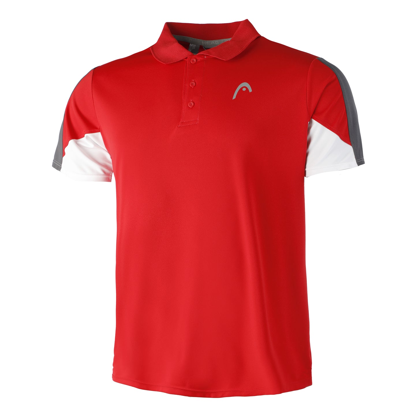 HEAD Club Tech 22 Polo Uomini - rosso, bianco HEAD Club Tech 22 Polo Uomini - rosso, bianco