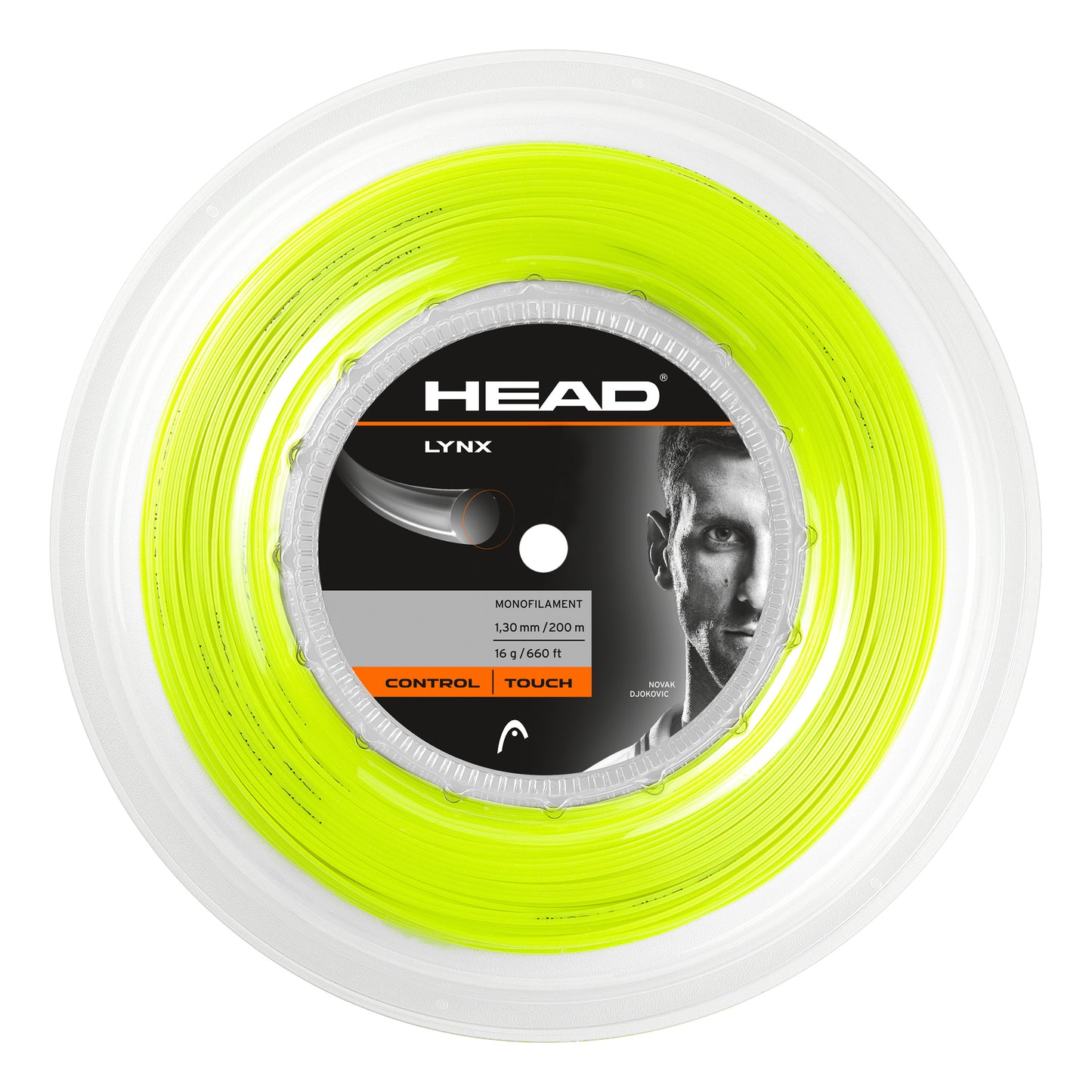 HEAD Lynx Rotolo Di Corde 200m-Giallo Neon HEAD Lynx Rotolo Di Corde 200m-Giallo Neon