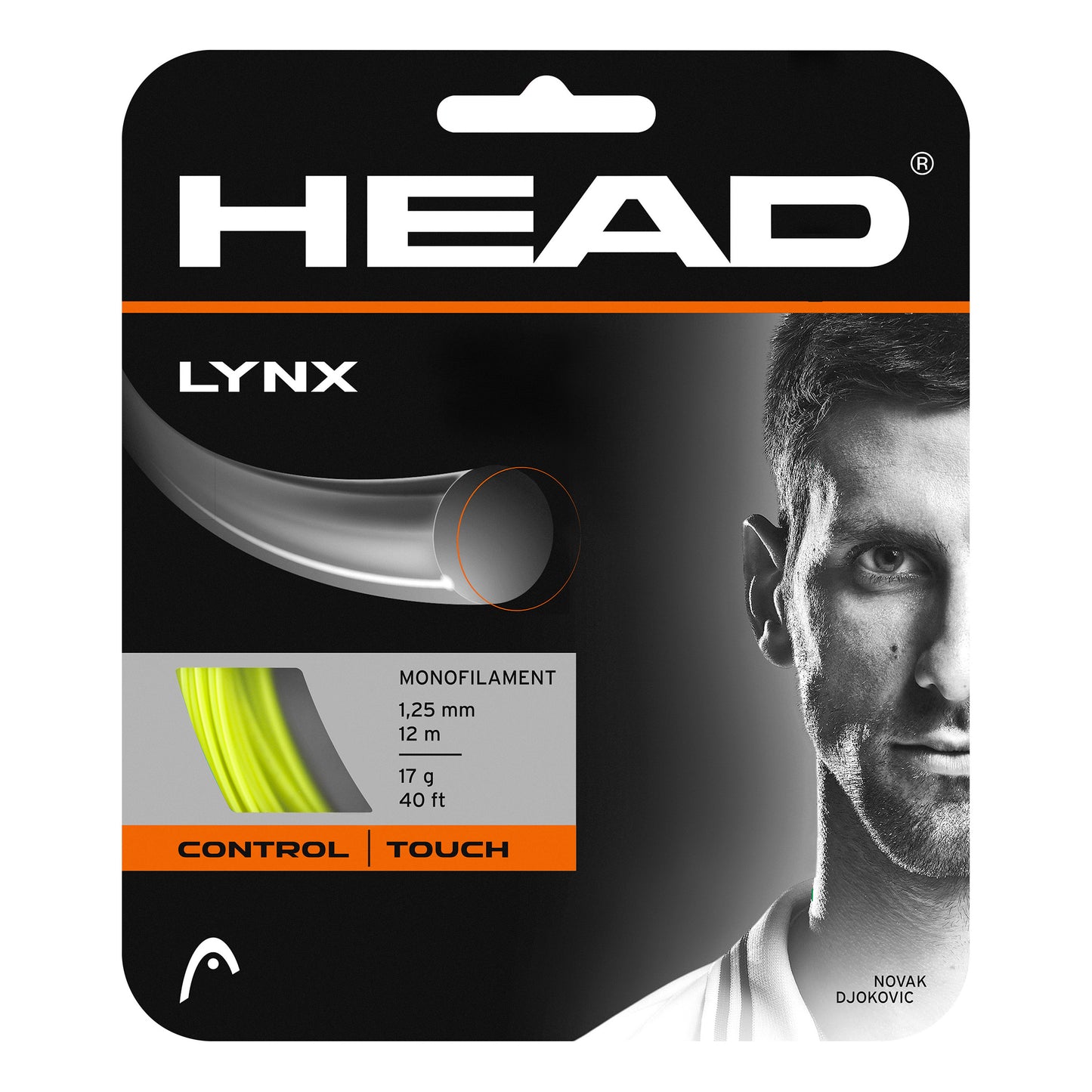 HEAD Lynx Set Di Corde 12m-Giallo Neon HEAD Lynx Set Di Corde 12m-Giallo Neon