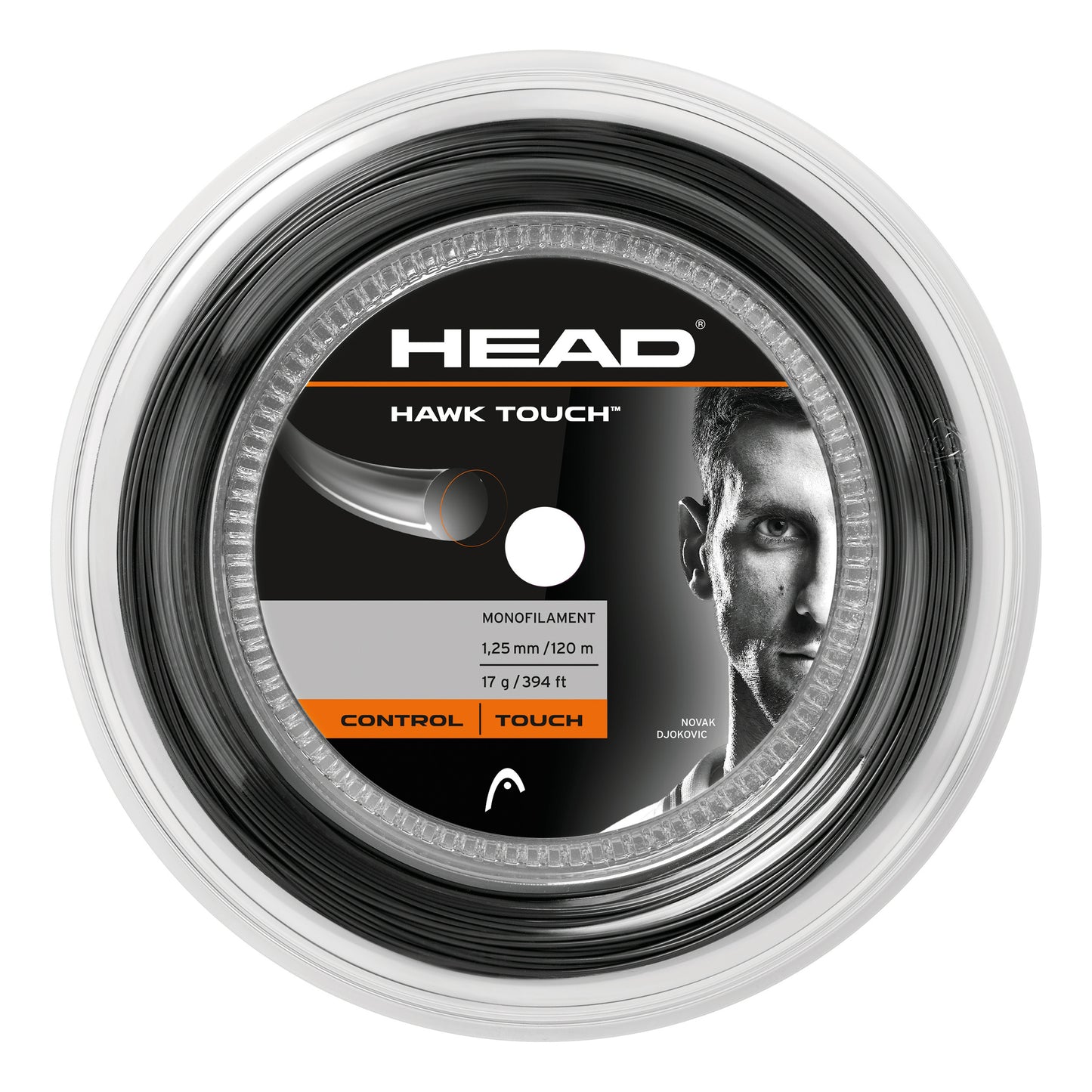 HEAD Hawk Touch Rotolo di corde 200m - antracite HEAD Hawk Touch Rotolo di corde 200m - antracite