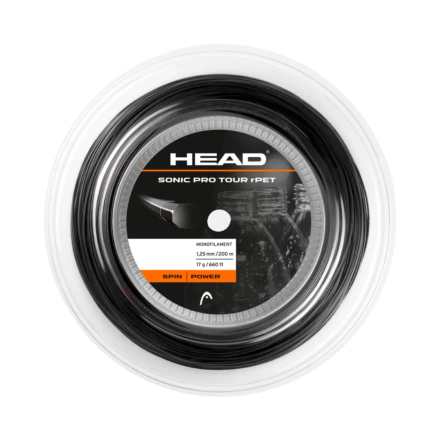 HEAD Sonic Pro Touch Rotolo di corde 200m - antracite HEAD Sonic Pro Touch Rotolo di corde 200m - antracite