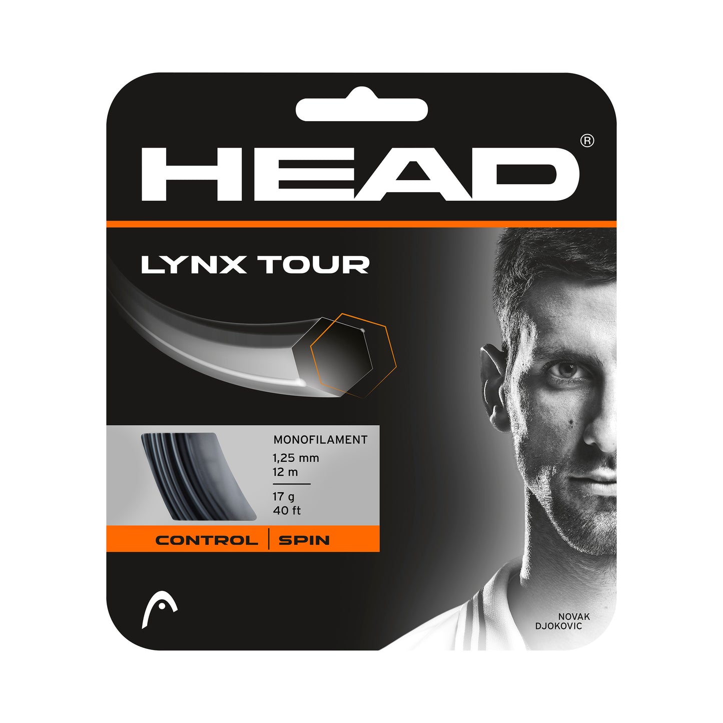 HEAD Lynx Tour Set Di Corde 12m-Nero HEAD Lynx Tour Set Di Corde 12m-Nero