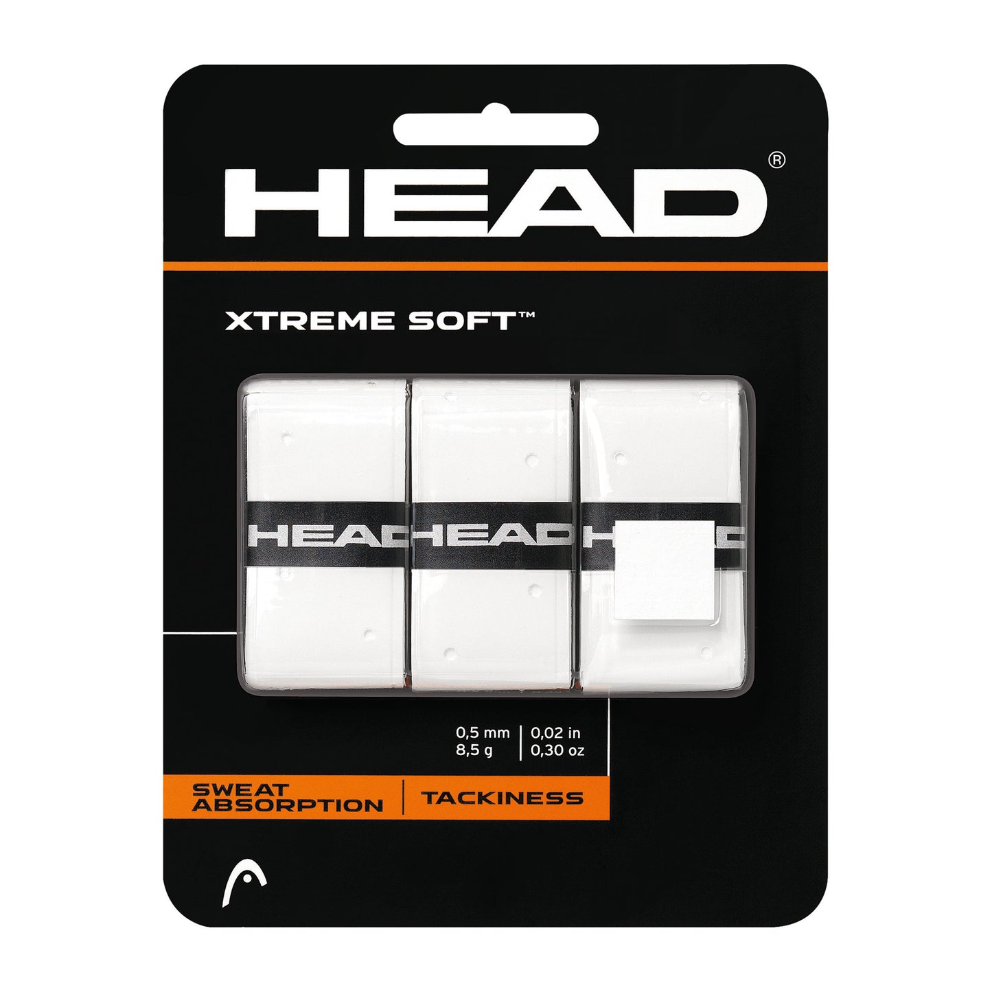 HEAD Xtreme Soft Confezione da 3 - bianco HEAD Xtreme Soft Confezione da 3 - bianco