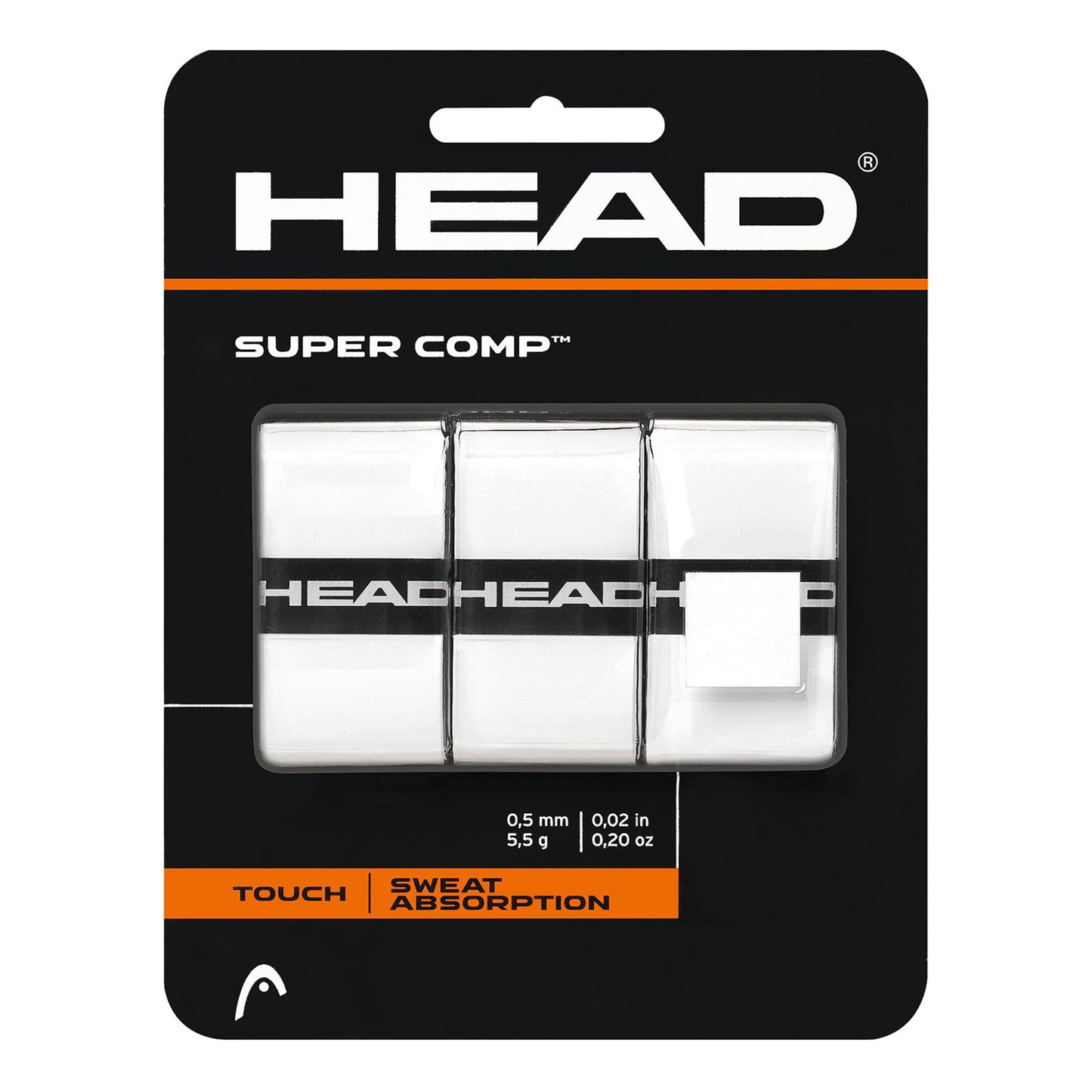 HEAD Super Comp Confezione da 3 - bianco HEAD Super Comp Confezione da 3 - bianco