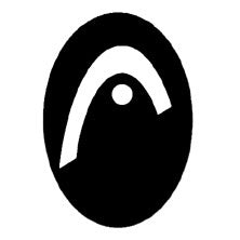 HEAD Sagoma Del Logo-Nero HEAD Sagoma Del Logo-Nero