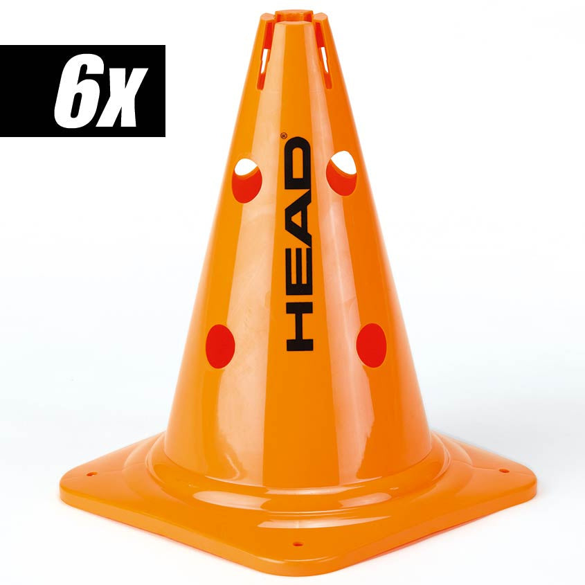HEAD Cappellino Confezione Da 6 Grande-Arancione HEAD Cappellino Confezione Da 6 Grande-Arancione