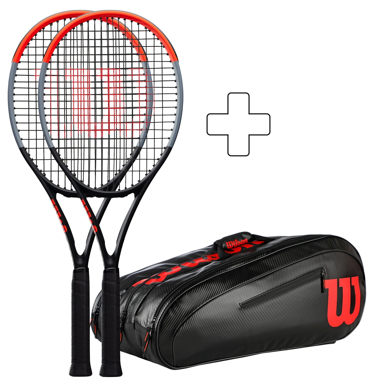 Wilson 2 Clash 100 Pro (Tour) In aggiunta borsa per racchetta Wilson 2 Clash 100 Pro (Tour) In aggiunta borsa per racchetta