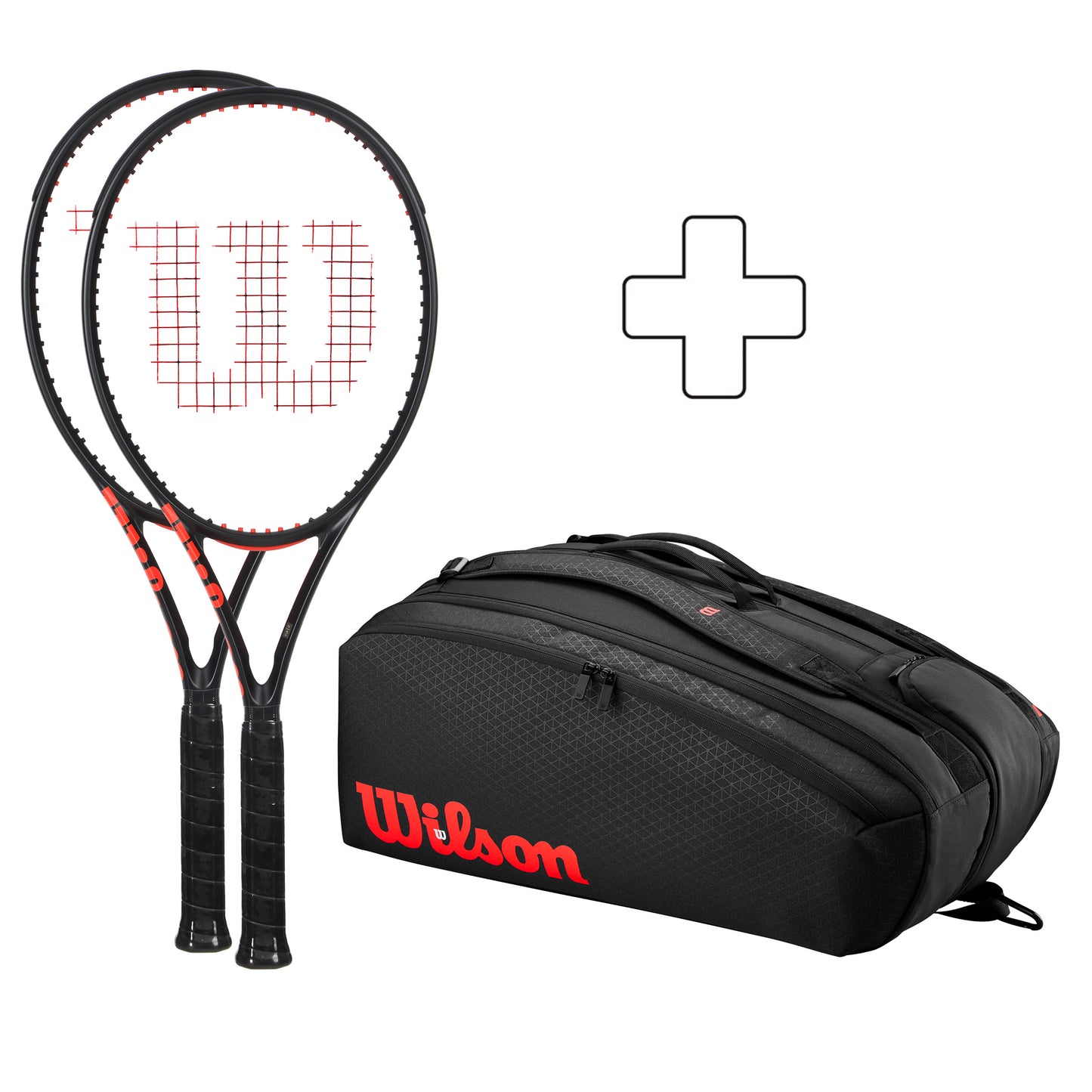 Wilson 2 Clash 100 Pro V3.0 In aggiunta borsa per racchetta Wilson 2 Clash 100 Pro V3.0 In aggiunta borsa per racchetta