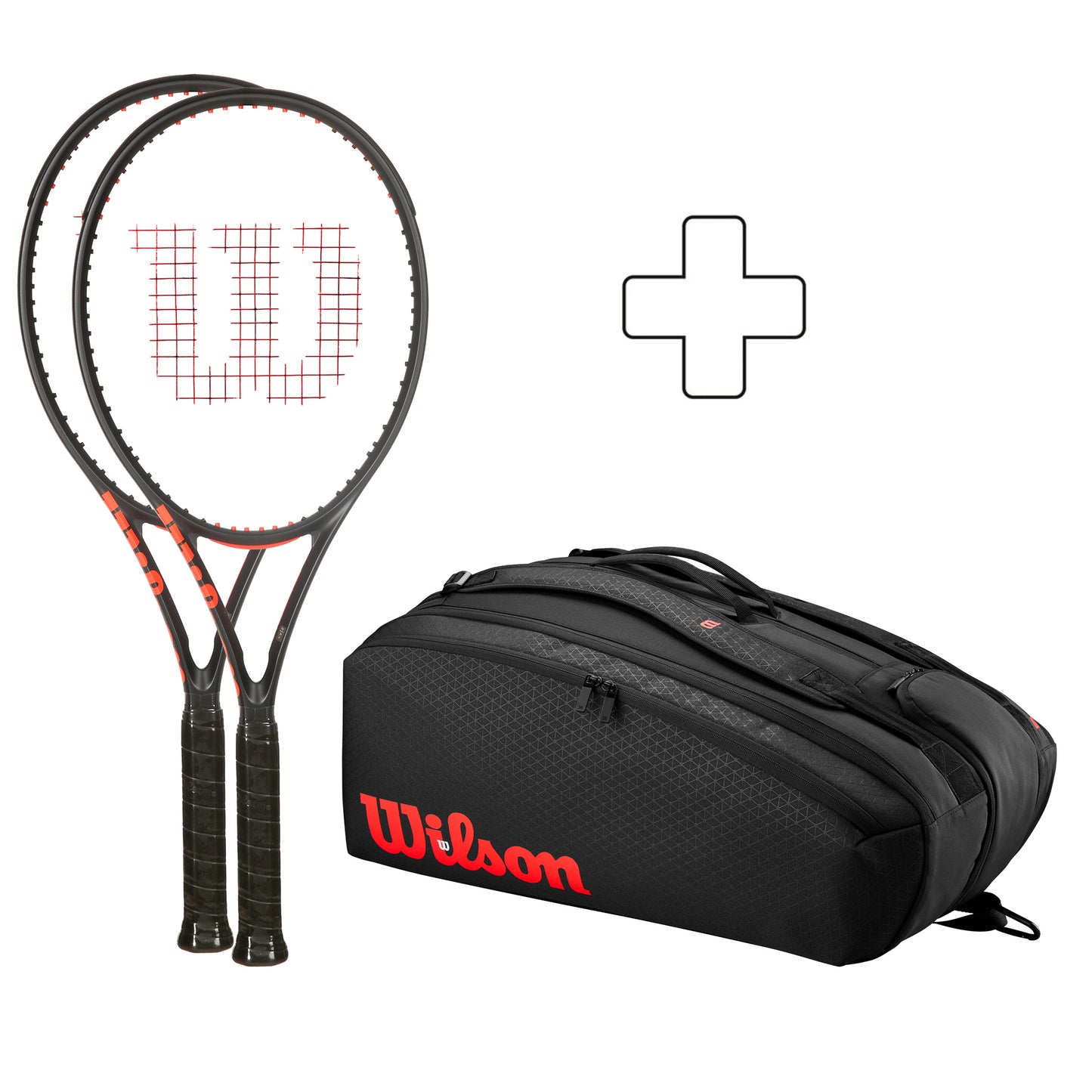 Wilson 2 Clash 100 V3.0 In aggiunta borsa per racchetta Wilson 2 Clash 100 V3.0 In aggiunta borsa per racchetta