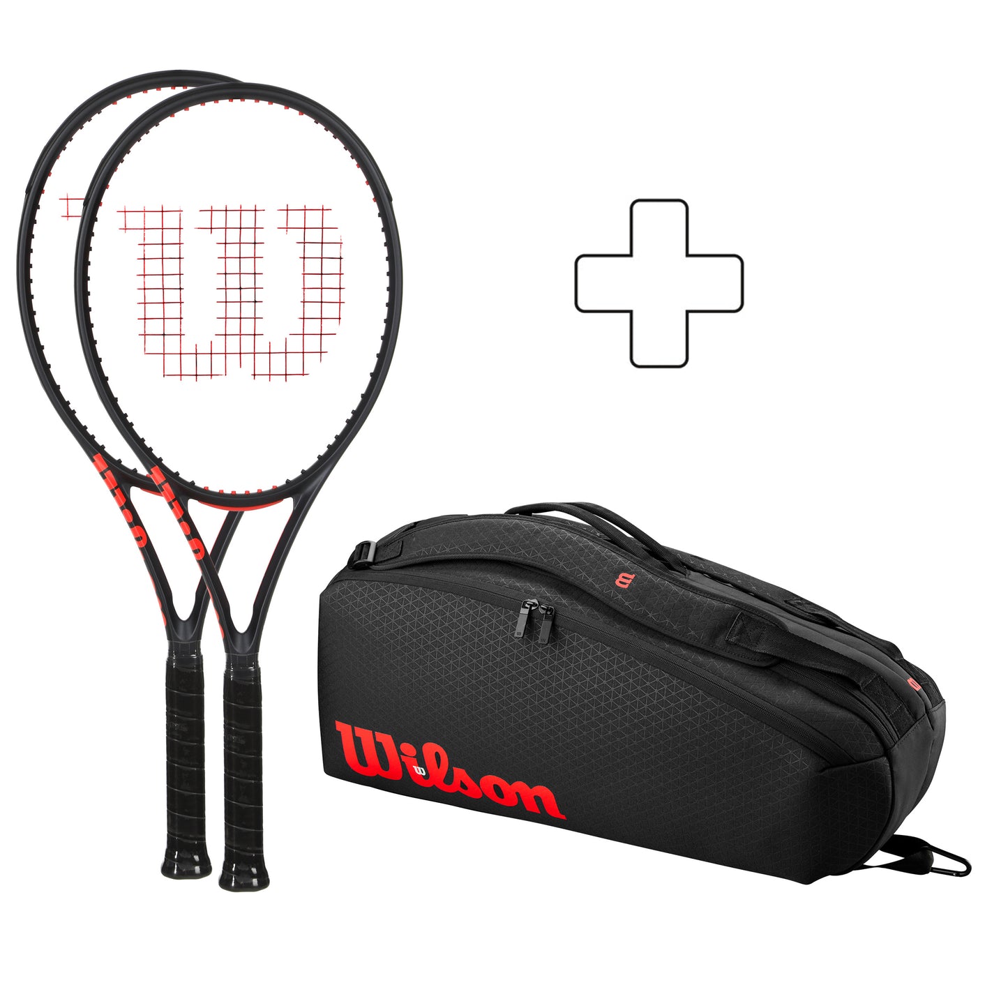 Wilson 2 Clash 100L V3.0 In aggiunta borsa per racchetta Wilson 2 Clash 100L V3.0 In aggiunta borsa per racchetta