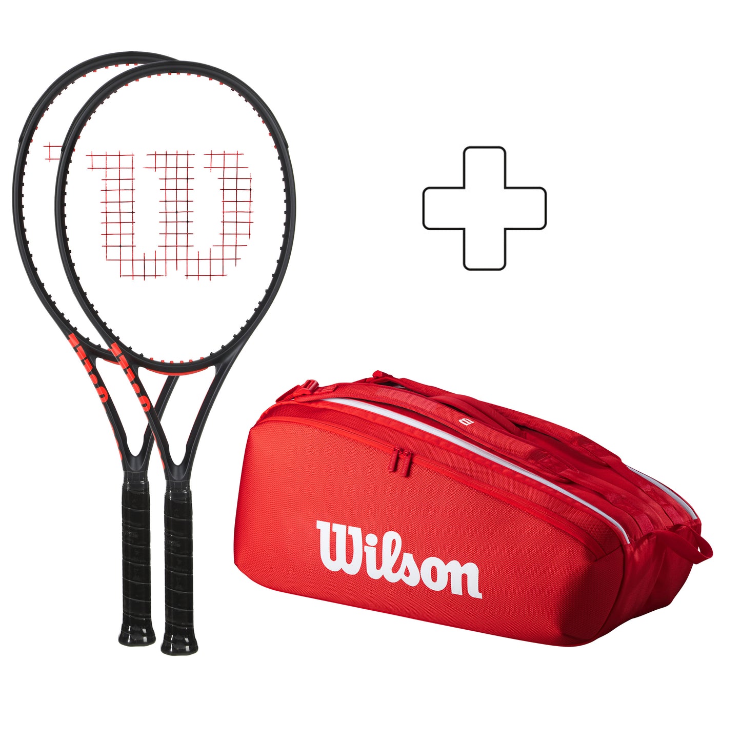 Wilson 2 Clash 100L V3.0 In aggiunta borsa per racchetta Wilson 2 Clash 100L V3.0 In aggiunta borsa per racchetta