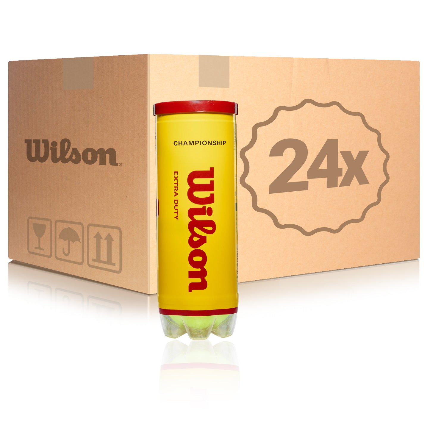 Wilson 24 tubi da 3 championship Nel cartone Wilson 24 tubi da 3 championship Nel cartone
