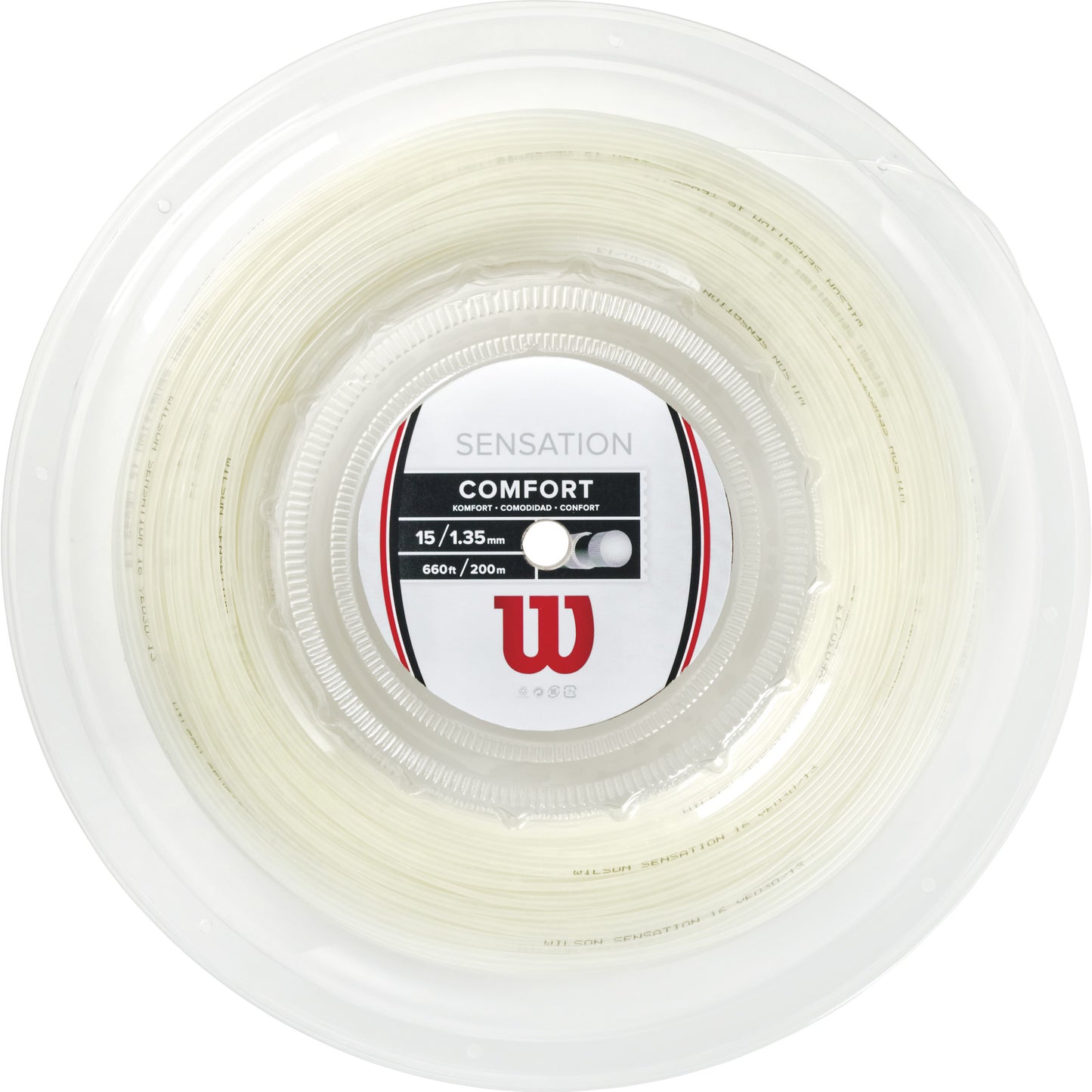 Wilson Sensation Rotolo Di Corde 200m-Colori Naturali Wilson Sensation Rotolo Di Corde 200m-Colori Naturali