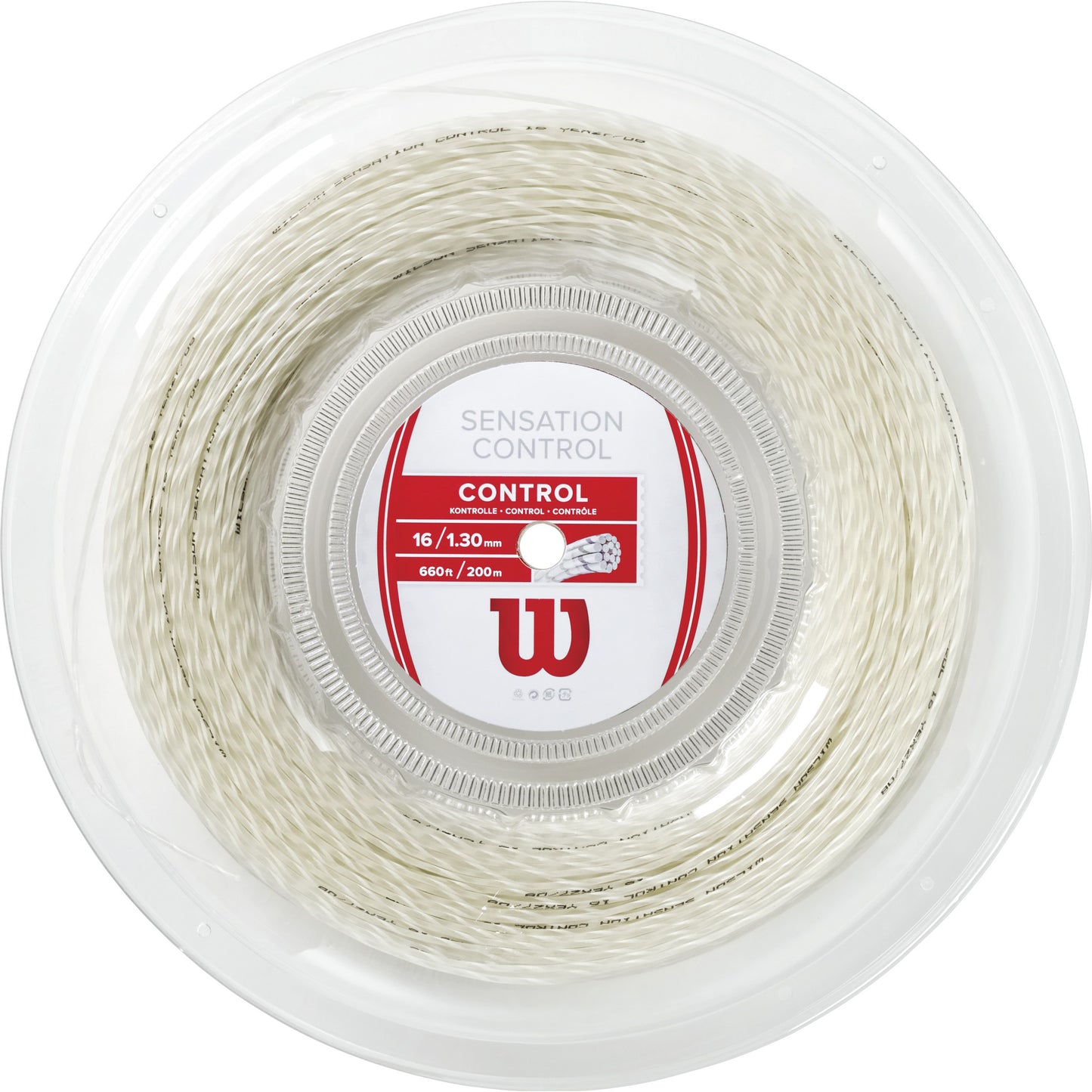 Wilson Sensation Control Rotolo Di Corde 200m-Colori Naturali Wilson Sensation Control Rotolo Di Corde 200m-Colori Naturali
