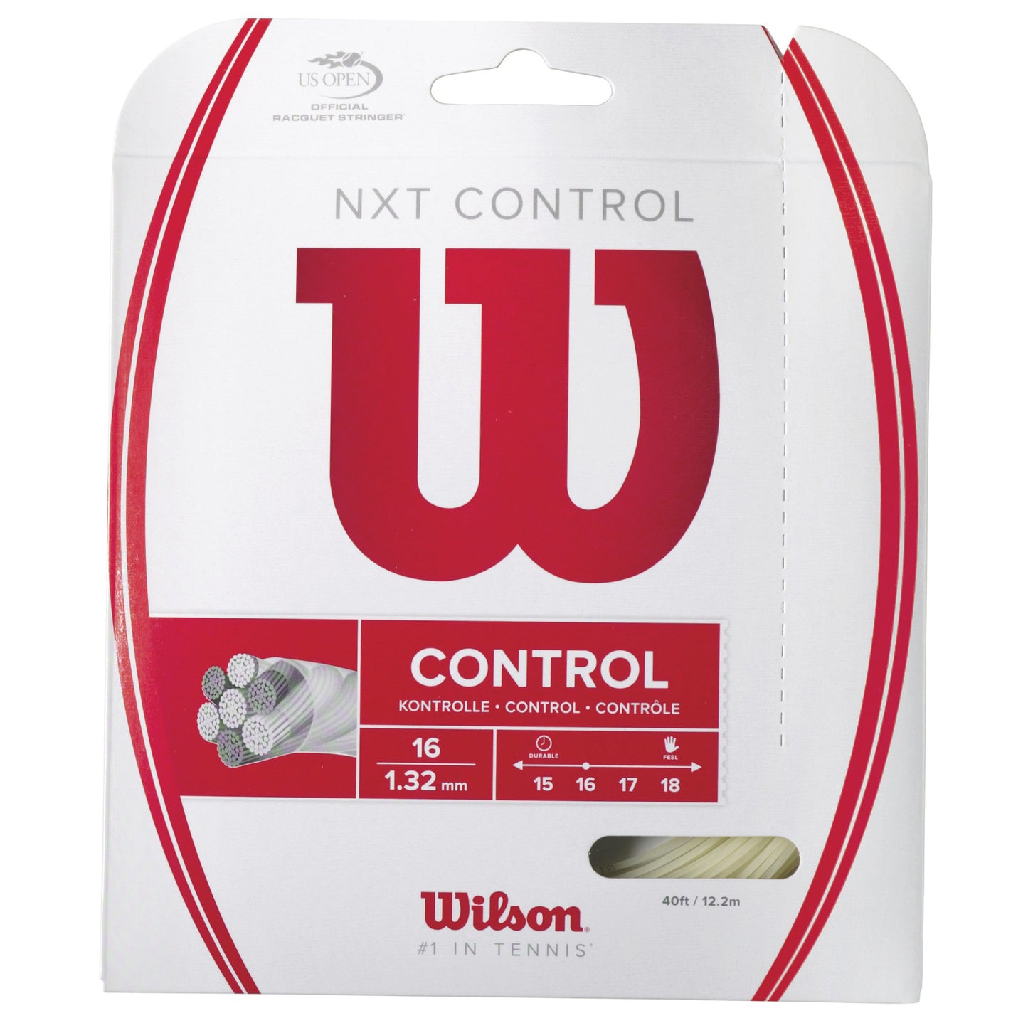 Wilson NXT Control Set Di Corde 12,2m-Colori Naturali Wilson NXT Control Set Di Corde 12,2m-Colori Naturali