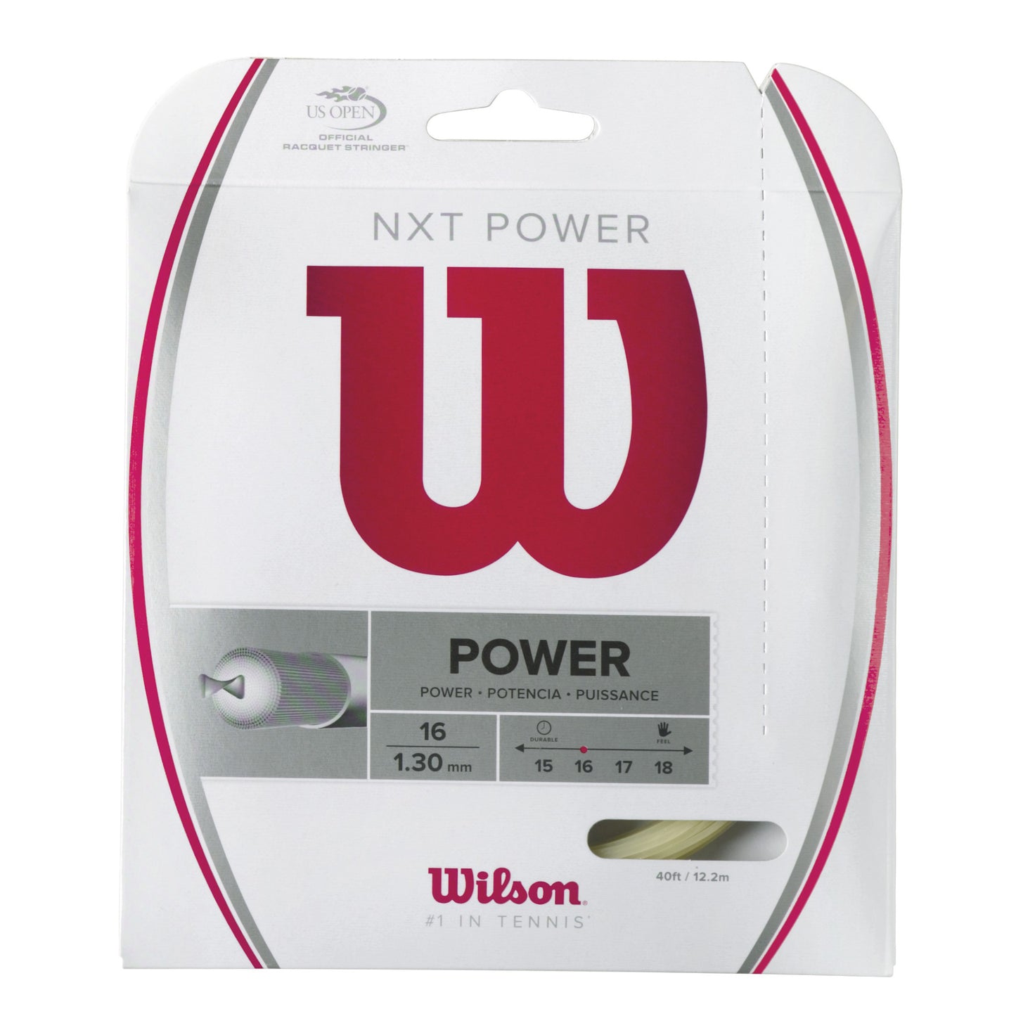 Wilson NXT Power Set Di Corde 12,2m-Colori Naturali Wilson NXT Power Set Di Corde 12,2m-Colori Naturali