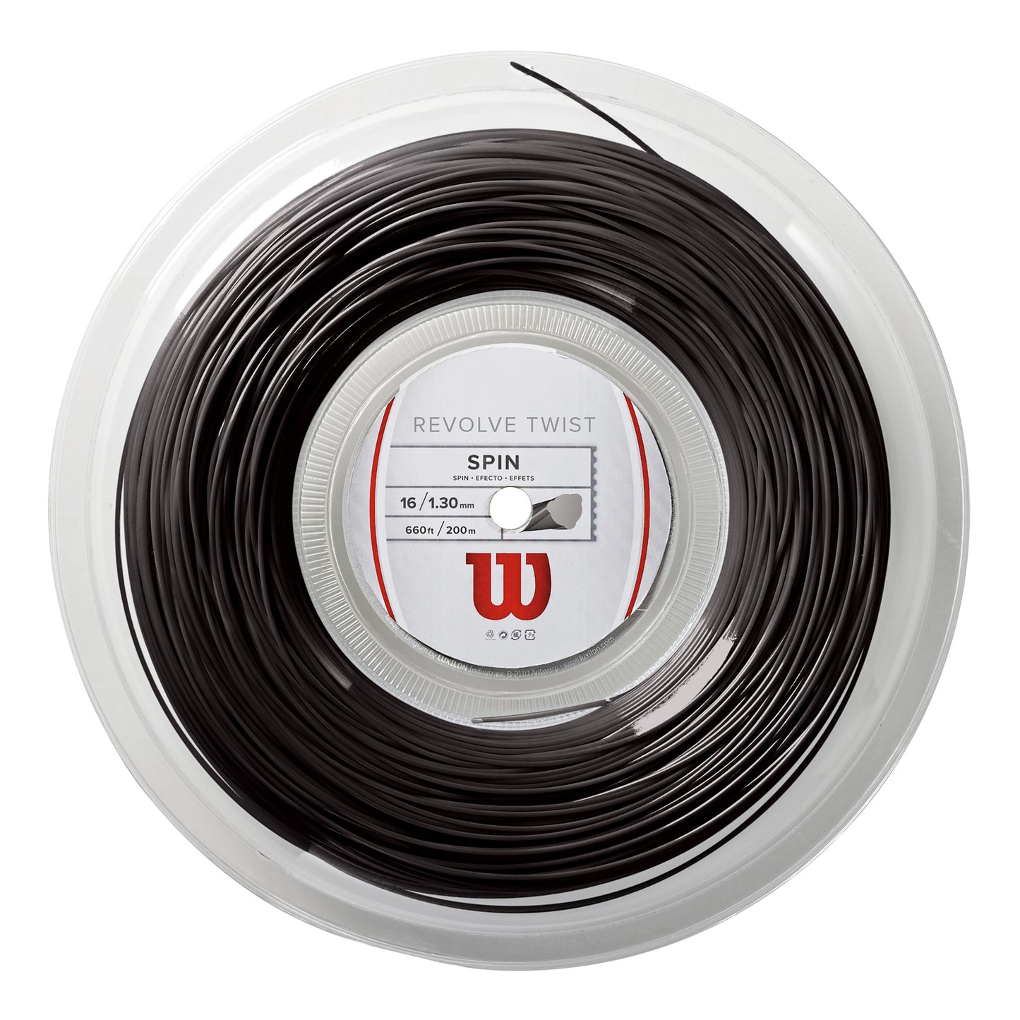 Wilson Revolve Twist Rotolo Di Corde 200m-Grigio Wilson Revolve Twist Rotolo Di Corde 200m-Grigio