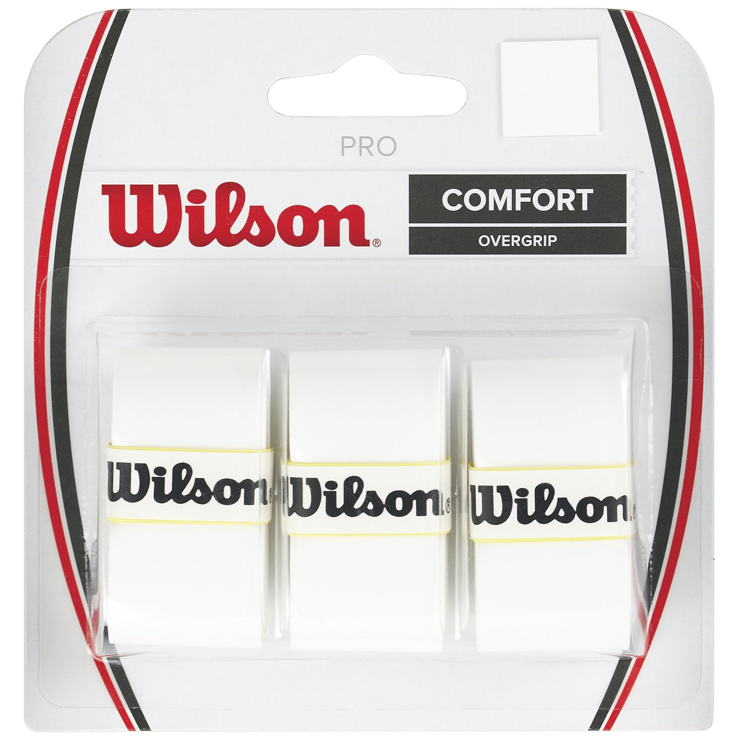 Wilson Pro Overgrip Confezione Da 3-Bianco Wilson Pro Overgrip Confezione Da 3-Bianco