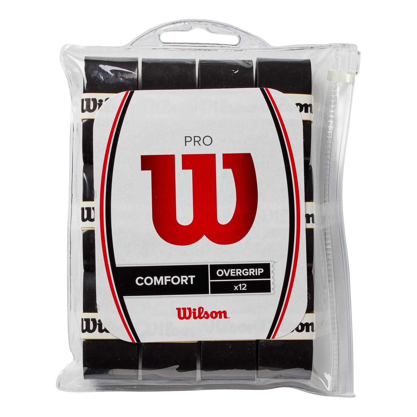 Wilson Pro Overgrip Confezione Da 12-Nero Wilson Pro Overgrip Confezione Da 12-Nero