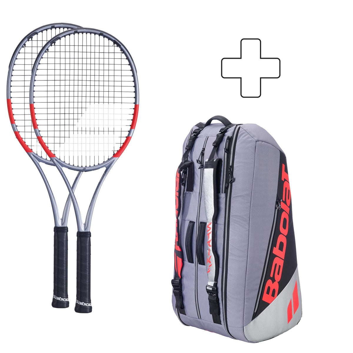 Babolat 2 Pure Strike 16x19 In aggiunta borsa per racchetta Babolat 2 Pure Strike 16x19 In aggiunta borsa per racchetta