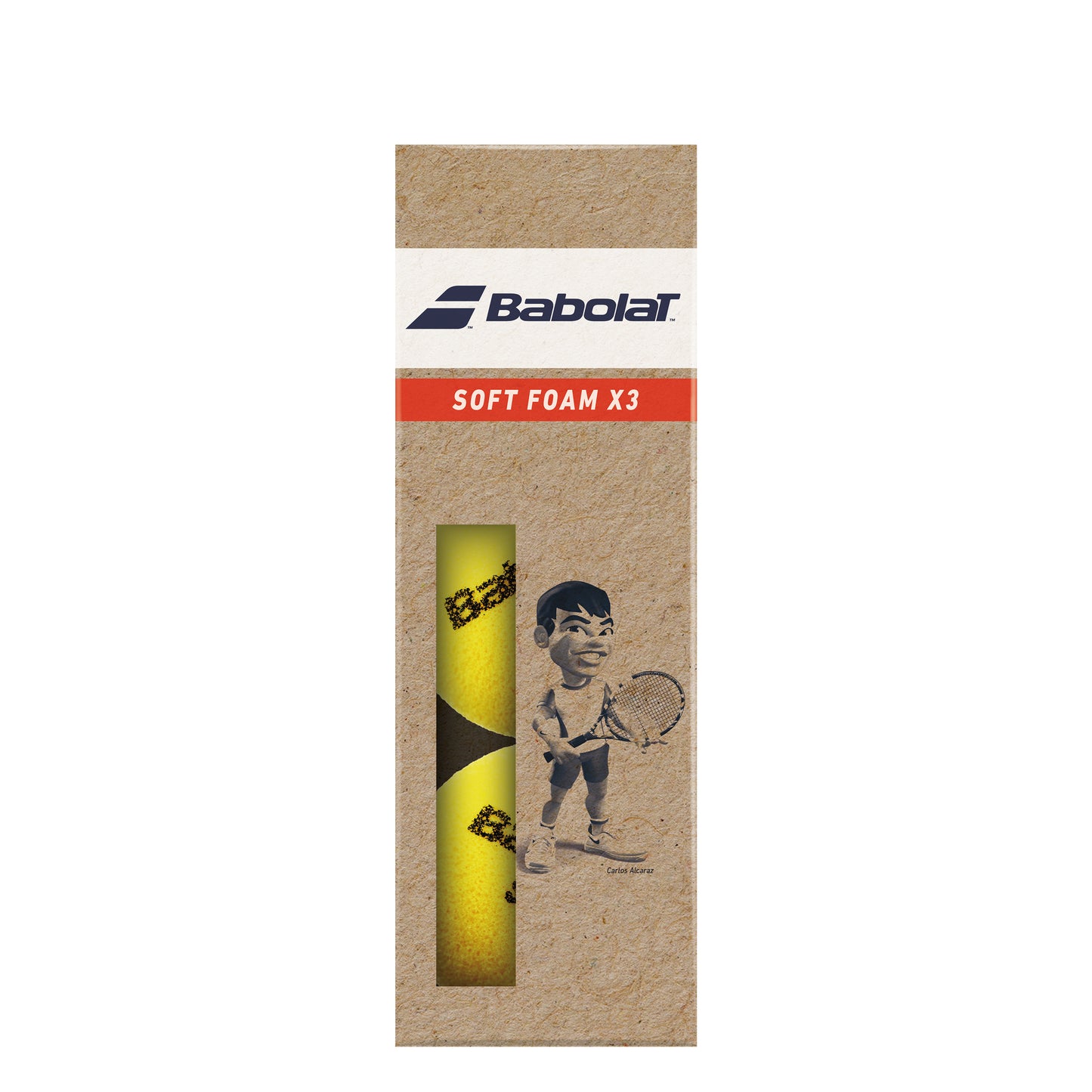 Babolat Soft Foam Sacchetto Da 3 Babolat Soft Foam Sacchetto Da 3