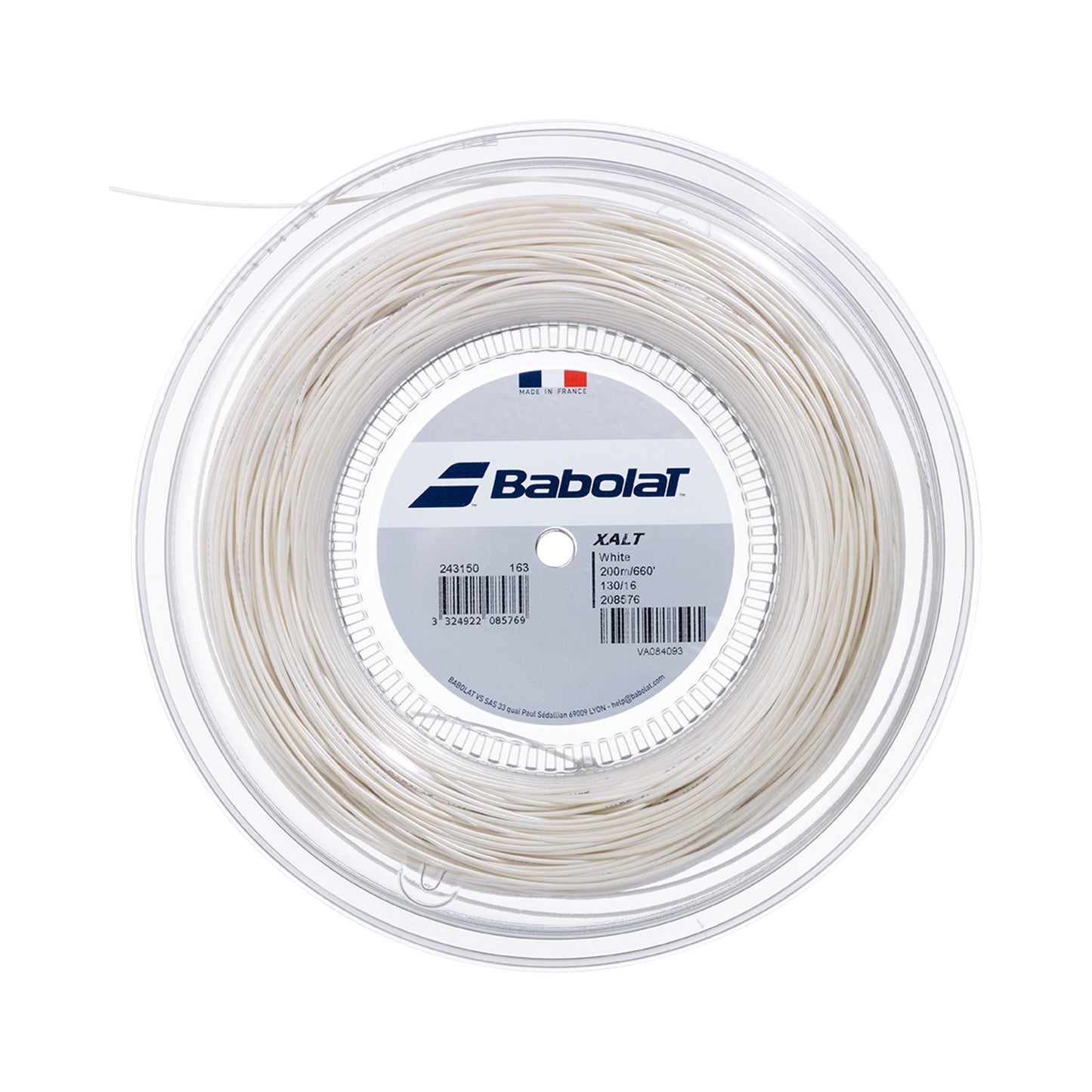 Babolat Xalt Rotolo Di Corde 200m-Bianco Babolat Xalt Rotolo Di Corde 200m-Bianco