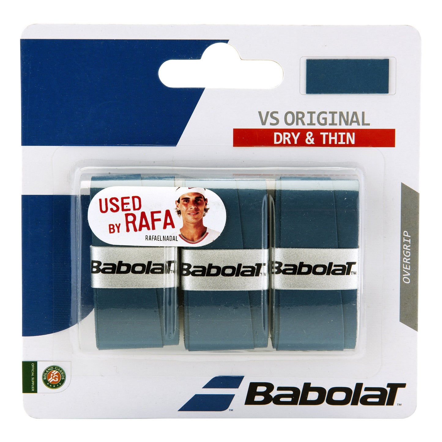 Babolat VS Grip Original Confezione da 3 - blu scuro Babolat VS Grip Original Confezione da 3 - blu scuro