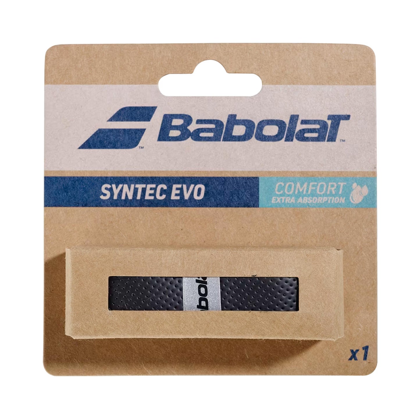 Babolat Syntec Evo Grip Confezione Da 1-Nero Babolat Syntec Evo Grip Confezione Da 1-Nero