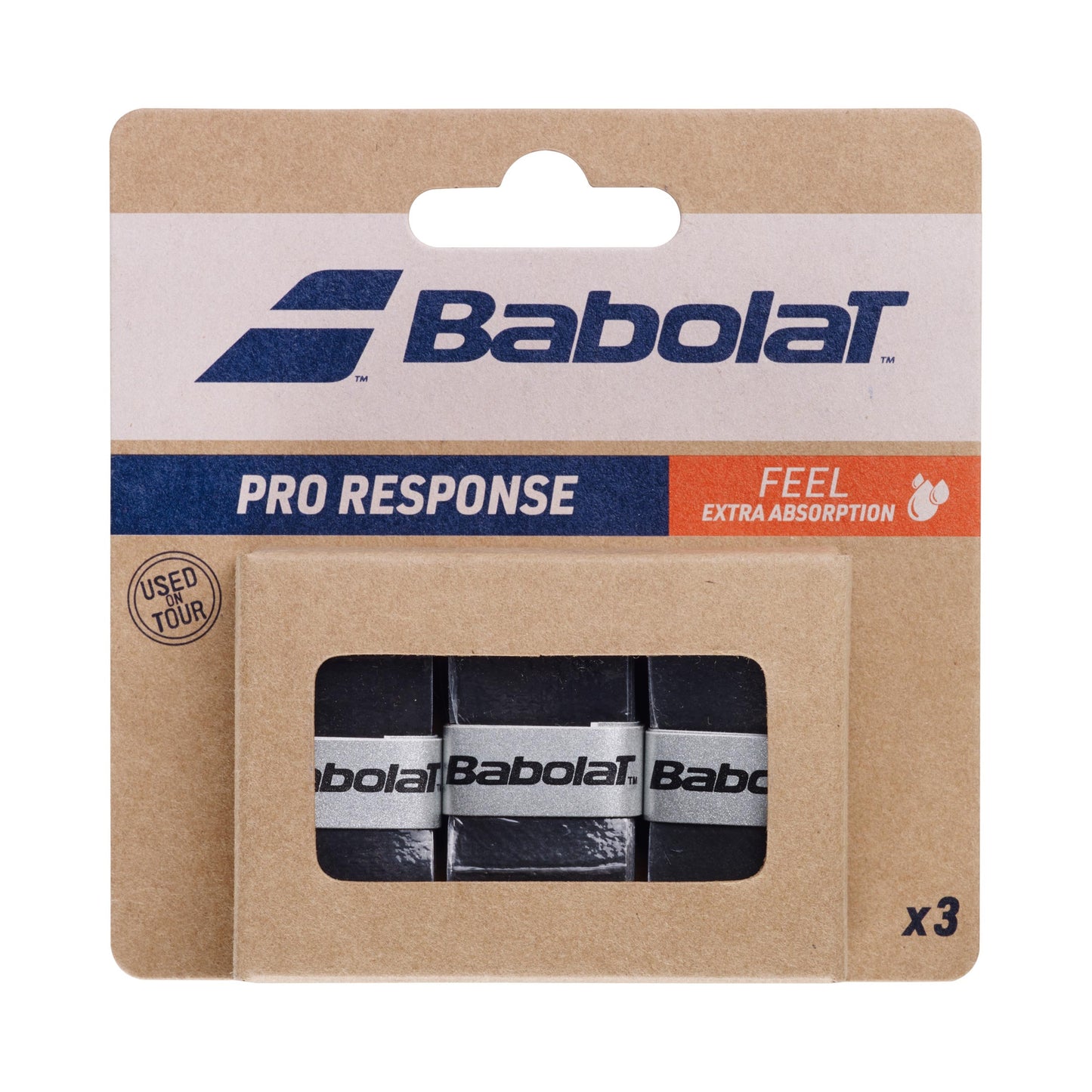 Babolat Pro Response Confezione Da 3-Nero Babolat Pro Response Confezione Da 3-Nero