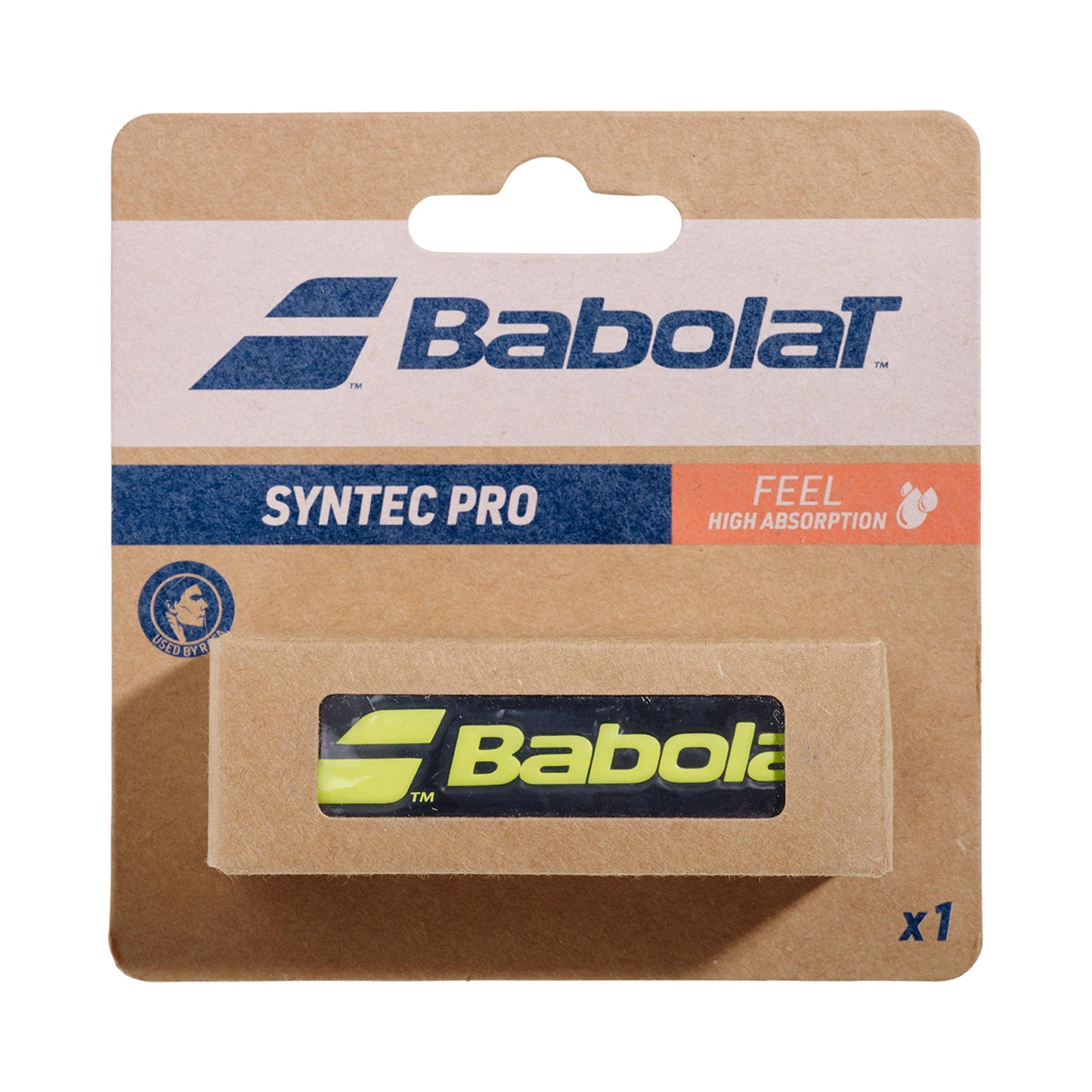 Babolat Syntec Pro Grip Confezione Da 1-Nero,Giallo Babolat Syntec Pro Grip Confezione Da 1-Nero,Giallo