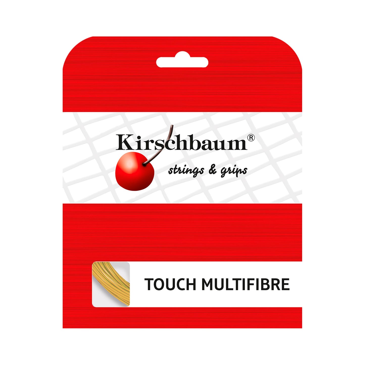Kirschbaum Touch Multifibre Set Di Corde 12m-Giallo Kirschbaum Touch Multifibre Set Di Corde 12m-Giallo