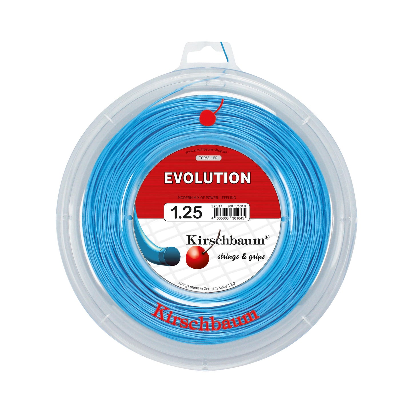 Kirschbaum Pro Line Evolution Rotolo Di Corde 200m-Blu Kirschbaum Pro Line Evolution Rotolo Di Corde 200m-Blu