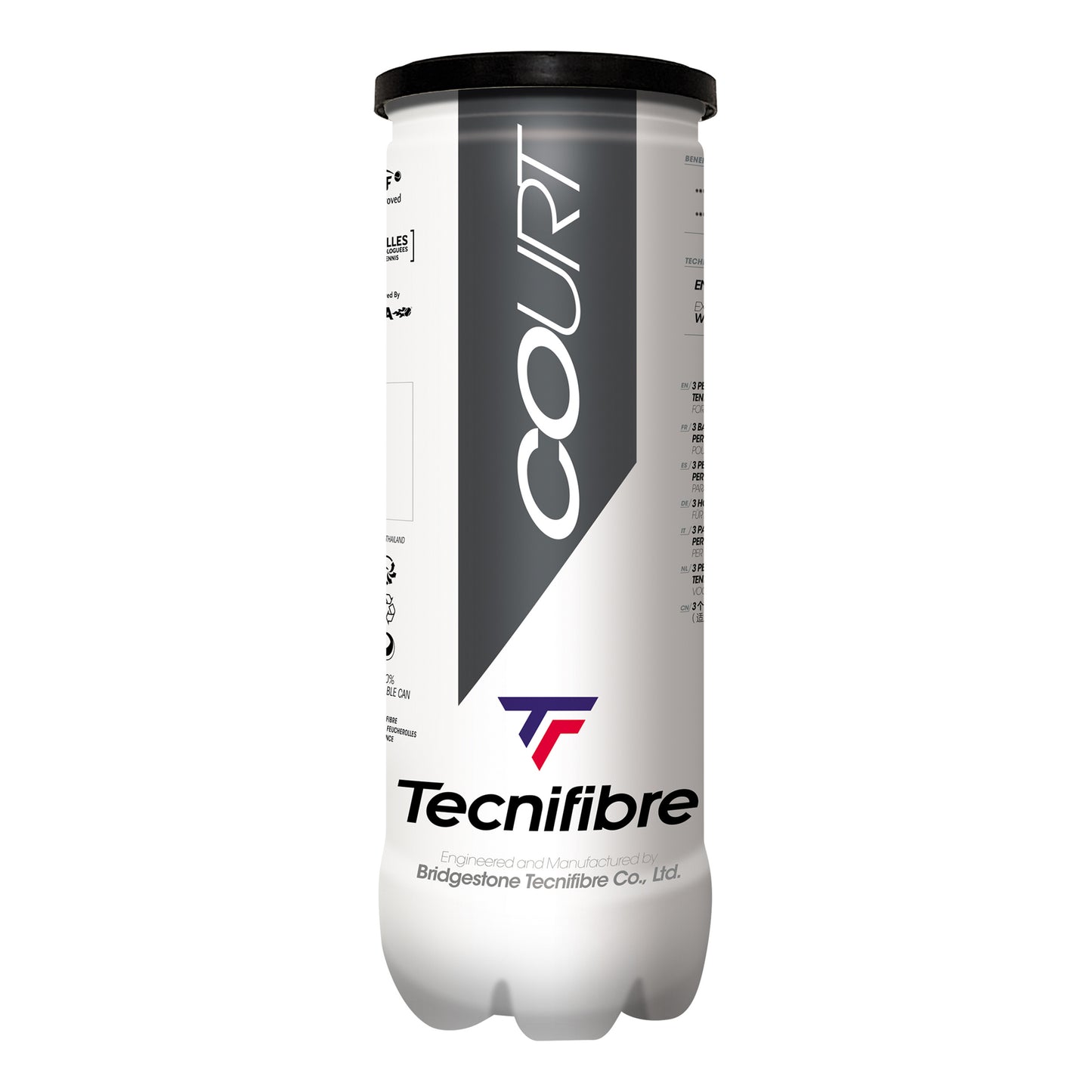 Tecnifibre Court 3er Tubo Da 3 Tecnifibre Court 3er Tubo Da 3